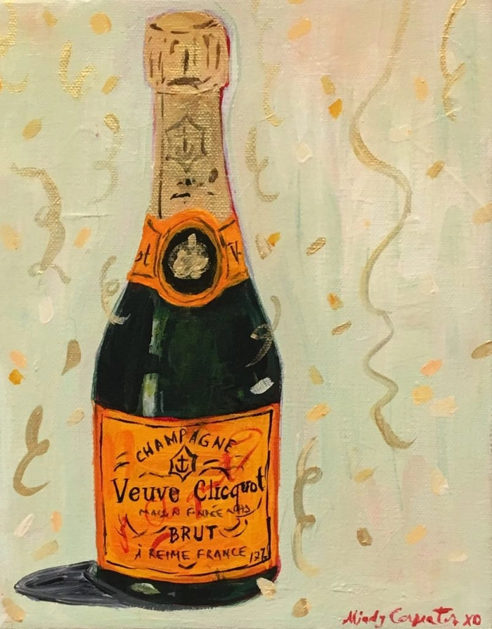 Champagne Greeting Card - Vault 55 | Preowned Designer Handbags