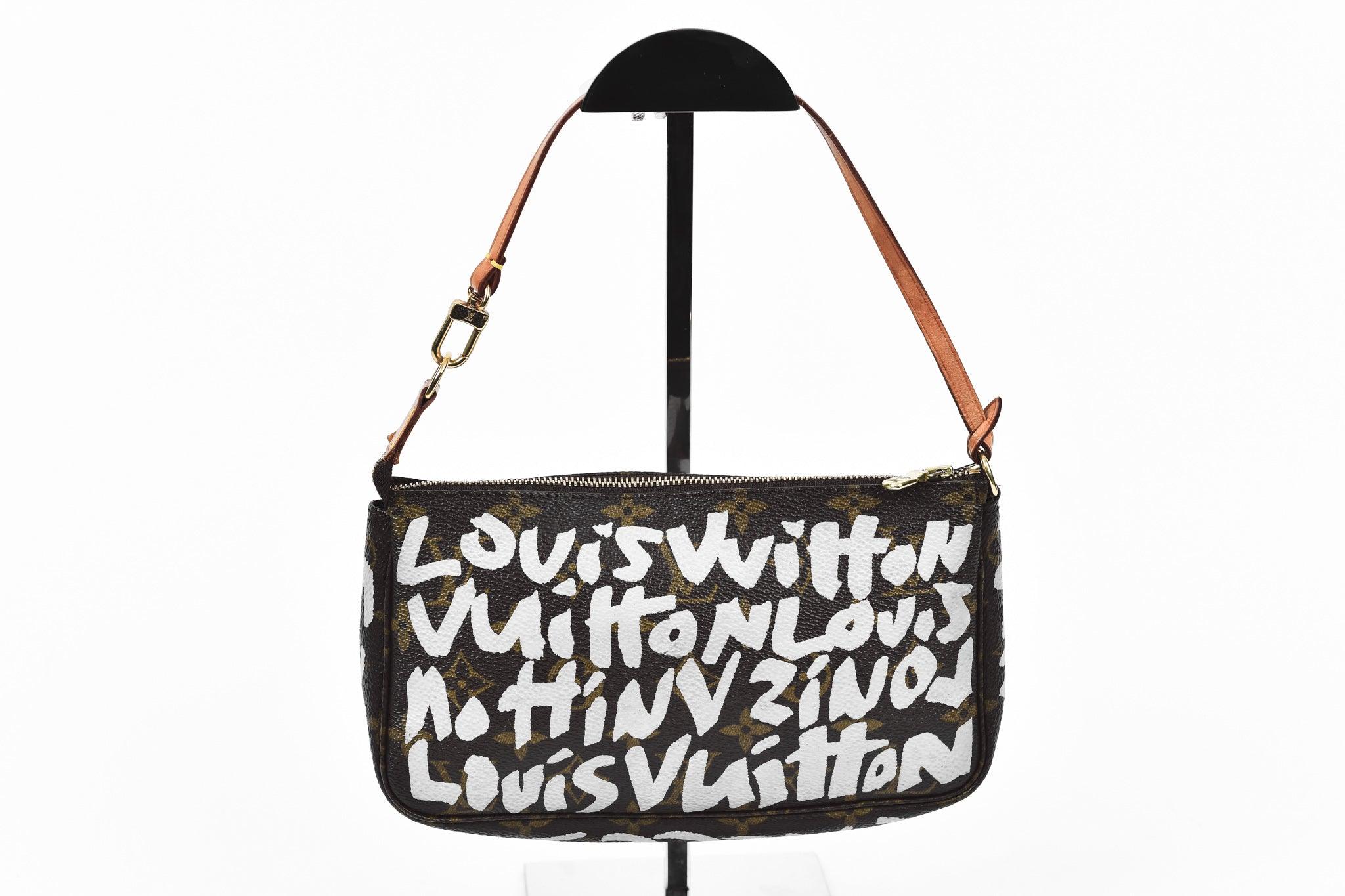 Louis Vuitton x Stephen Sprouse Limited Edition Graffiti Pochette Bag –  Vault 55