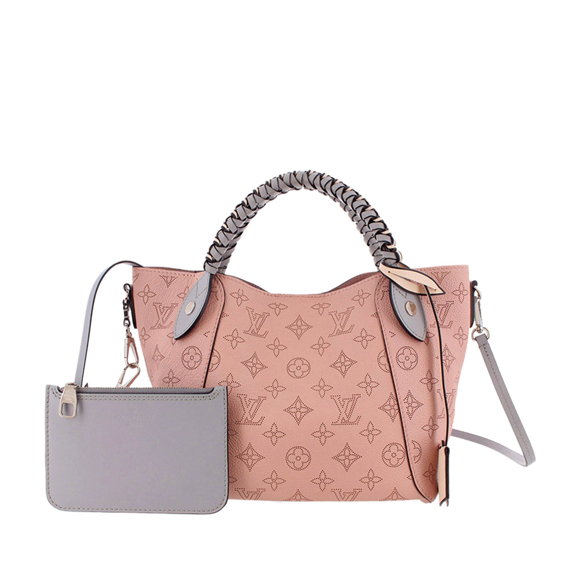 lv bag with braided handle