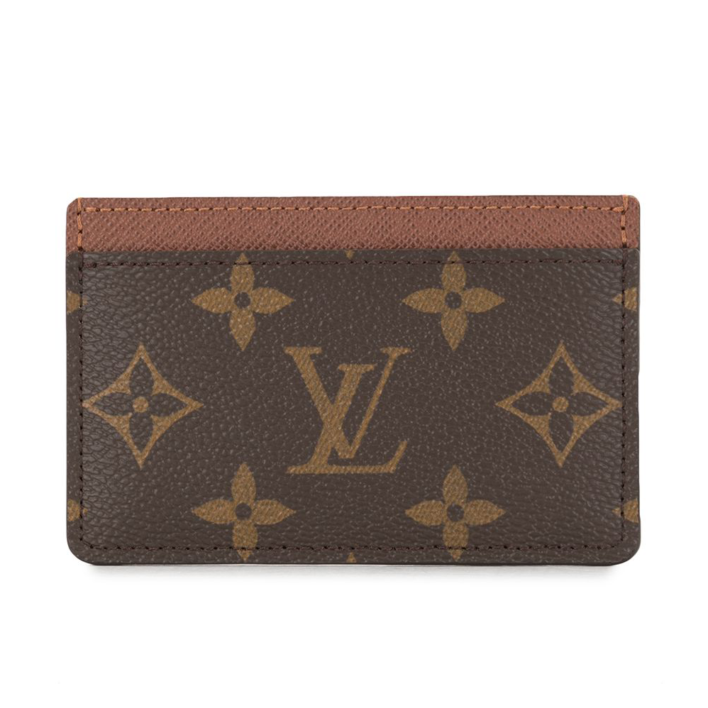 LOUIS VUITTON Louis Vuitton Monogram Card Holder - Vault 55