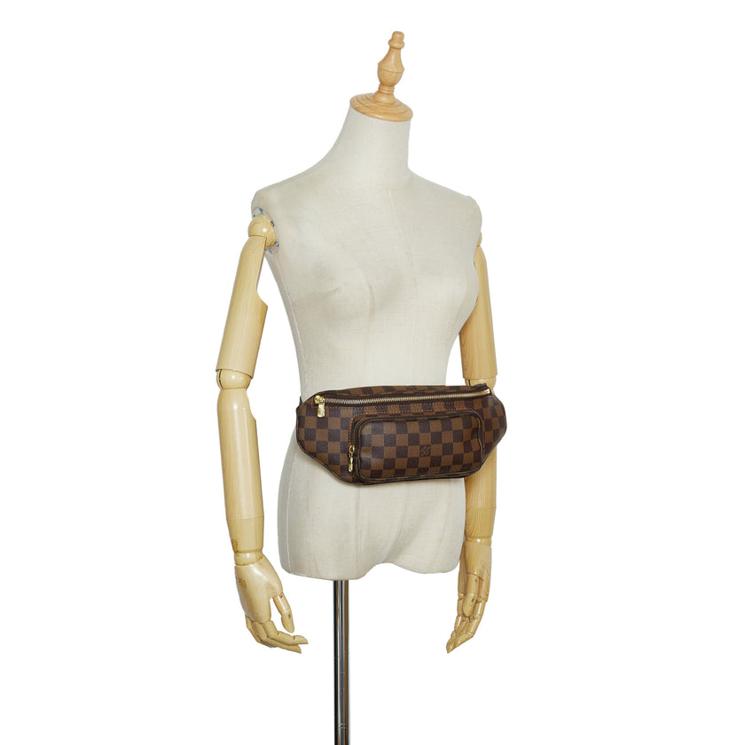 Louis Vuitton Damier Ebene Pochette Melville Crossbody Bag