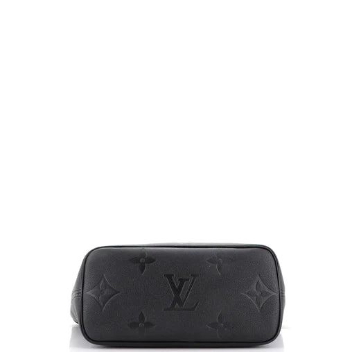 Louis Vuitton Monogram Empreinte Wild at Heart Black Neverfull MM