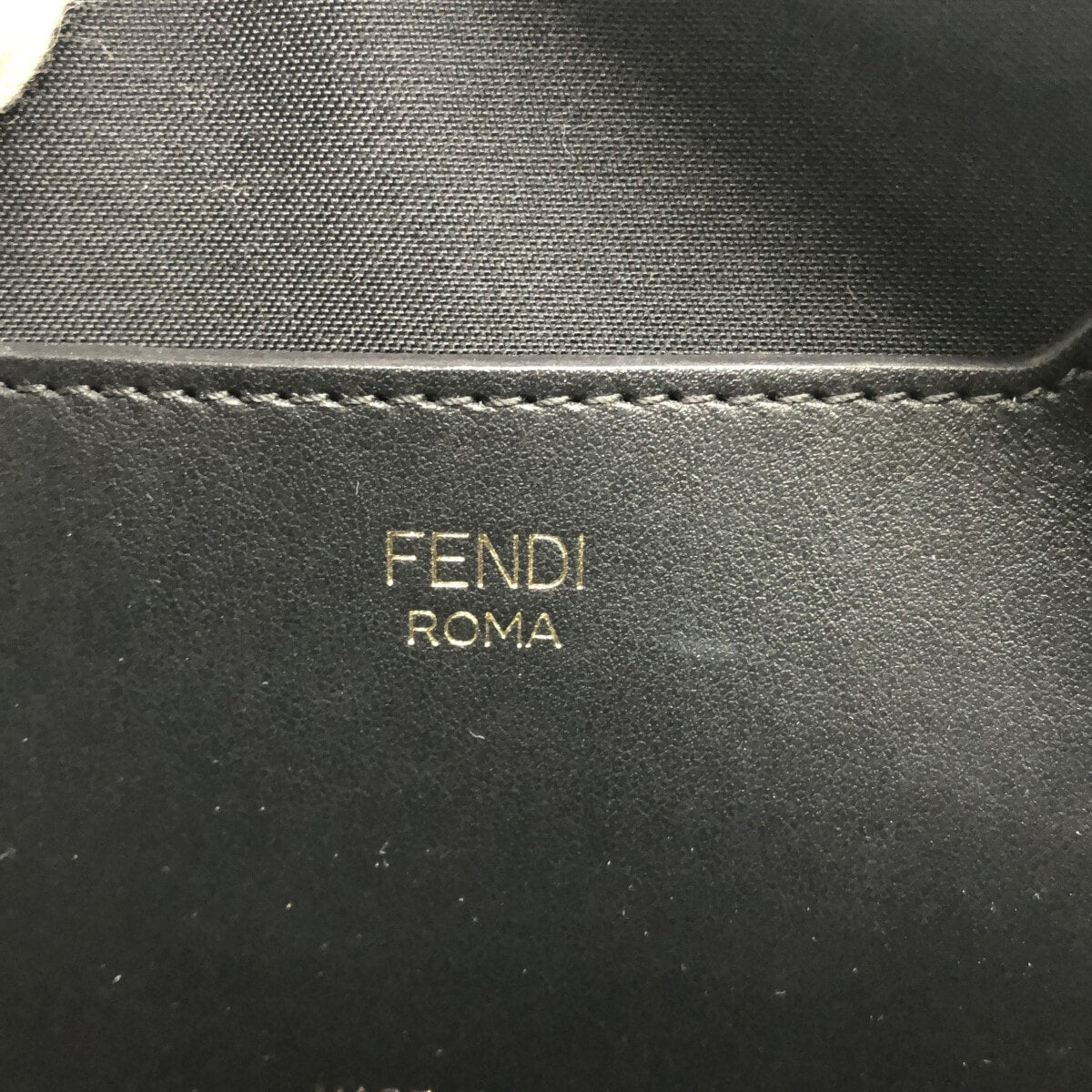 Fendi Camera Case Bag in Black Leather - Vault 55 | Preowned Designer Handbags