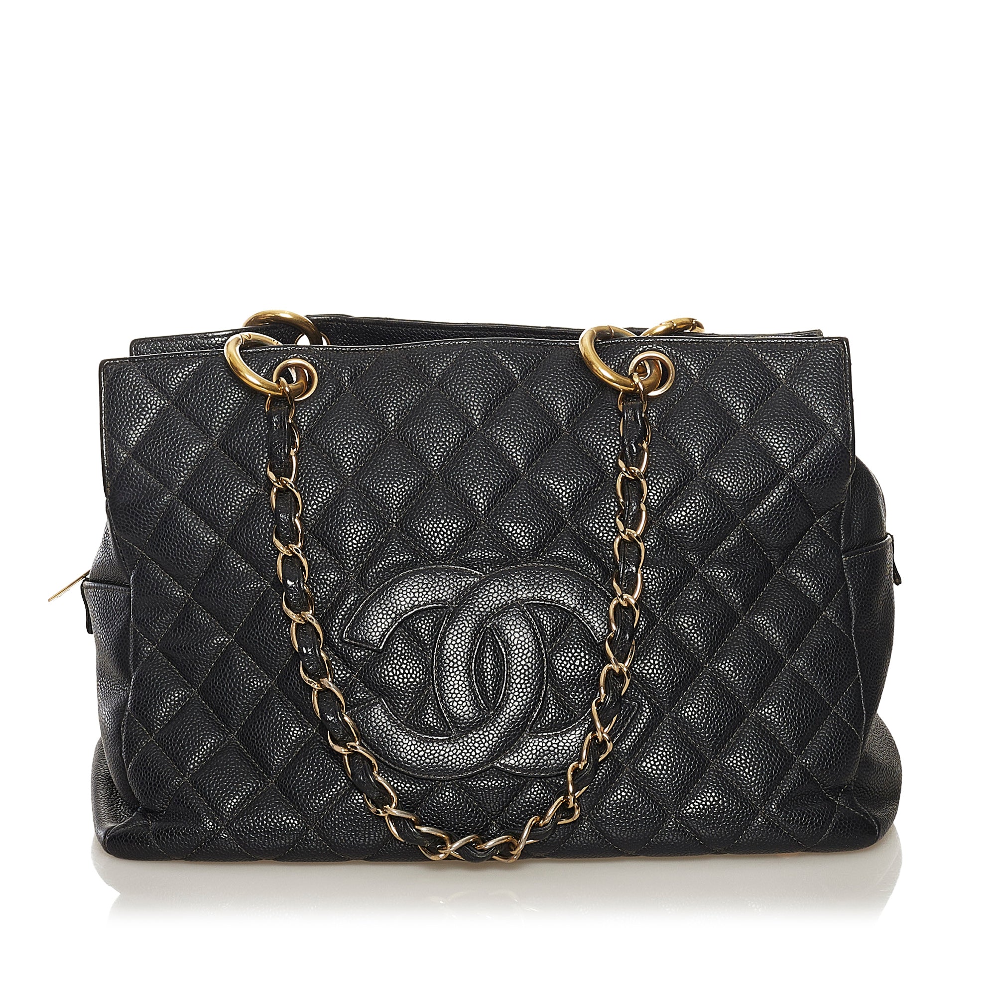 CHANEL Chanel CC Timeless Caviar Grand Shopping Tote - Vault 55
