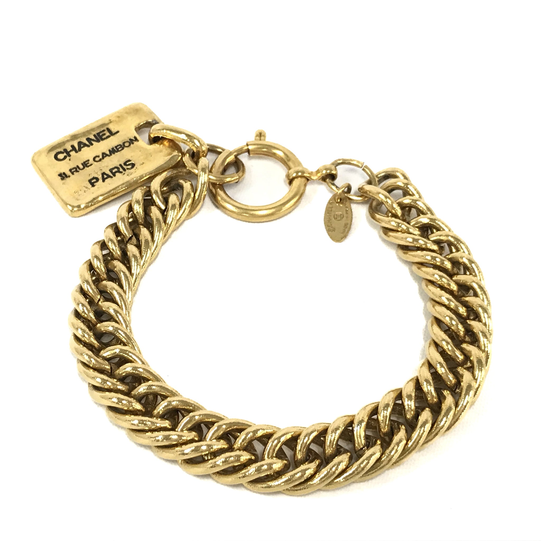 CHANEL Chanel 31 Rue Cambon Dog Tag Bracelet - Vault 55