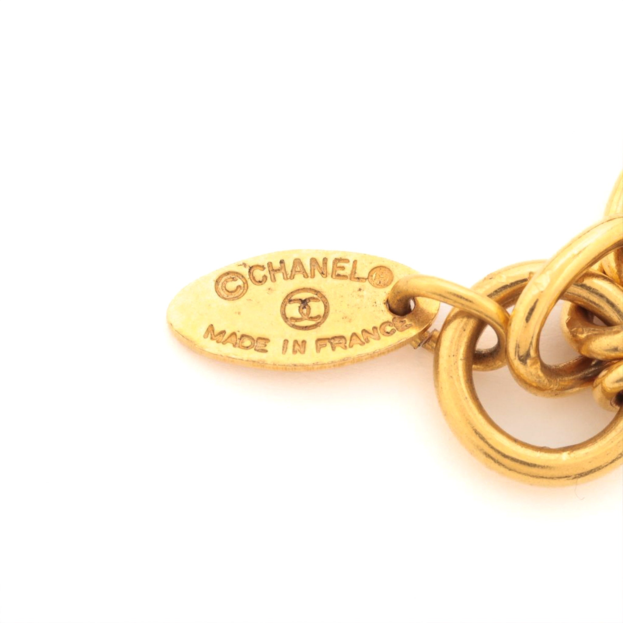 Chanel Vintage 31 Rue Cambon Logo Coin Sautoir Necklace - Vault 55 | Preowned Designer Handbags