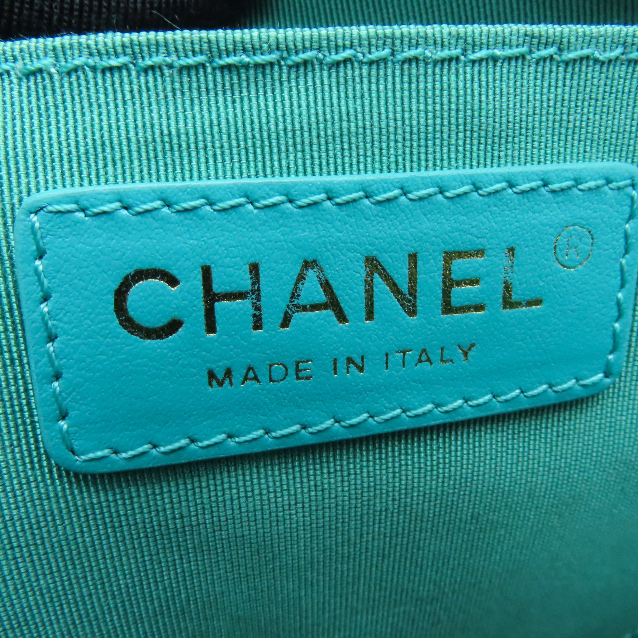 Chanel Zip Camera Bag Crossbody Bag in Tiffany Blue Teal