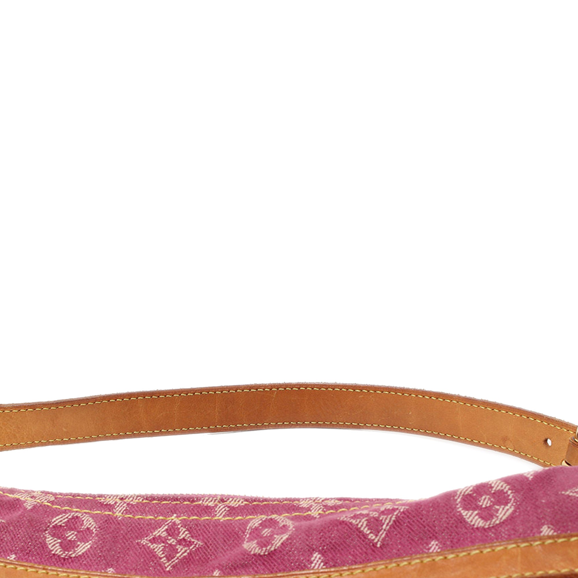 Louis Vuitton Louis Vuitton Magenta Ceinture Monogram Denim Belt