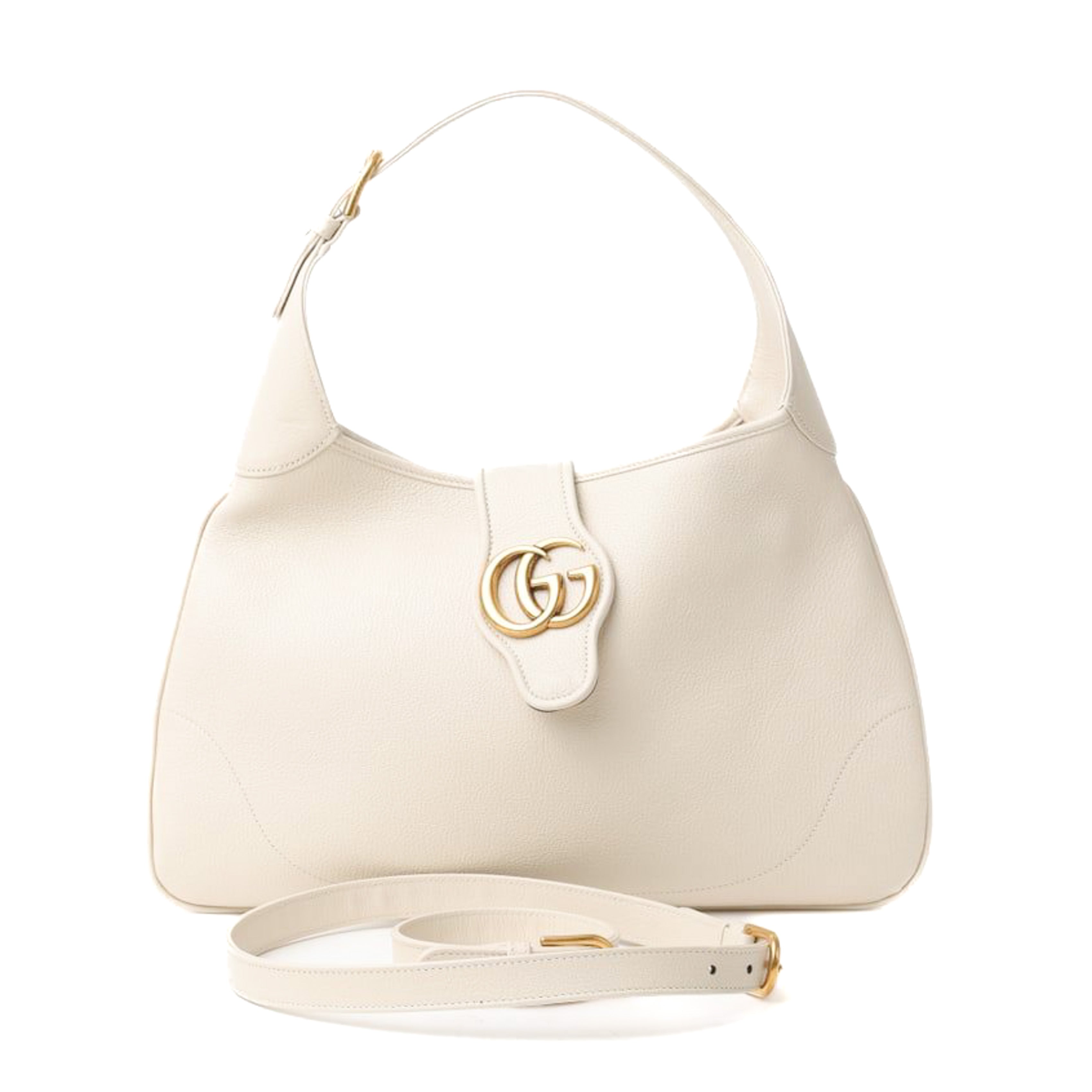 GUCCI Gucci Aphrodite Medium Shoulder Bag in White - Vault 55