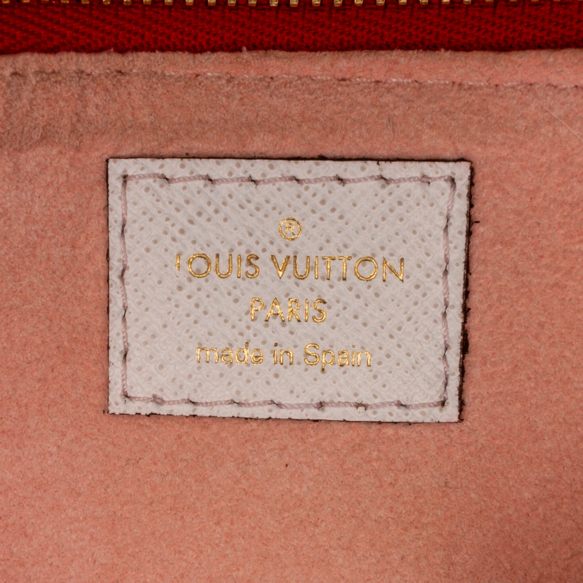Louis Vuitton Monogram Giant Double Zip Pochette Red/Pink – Vault 55