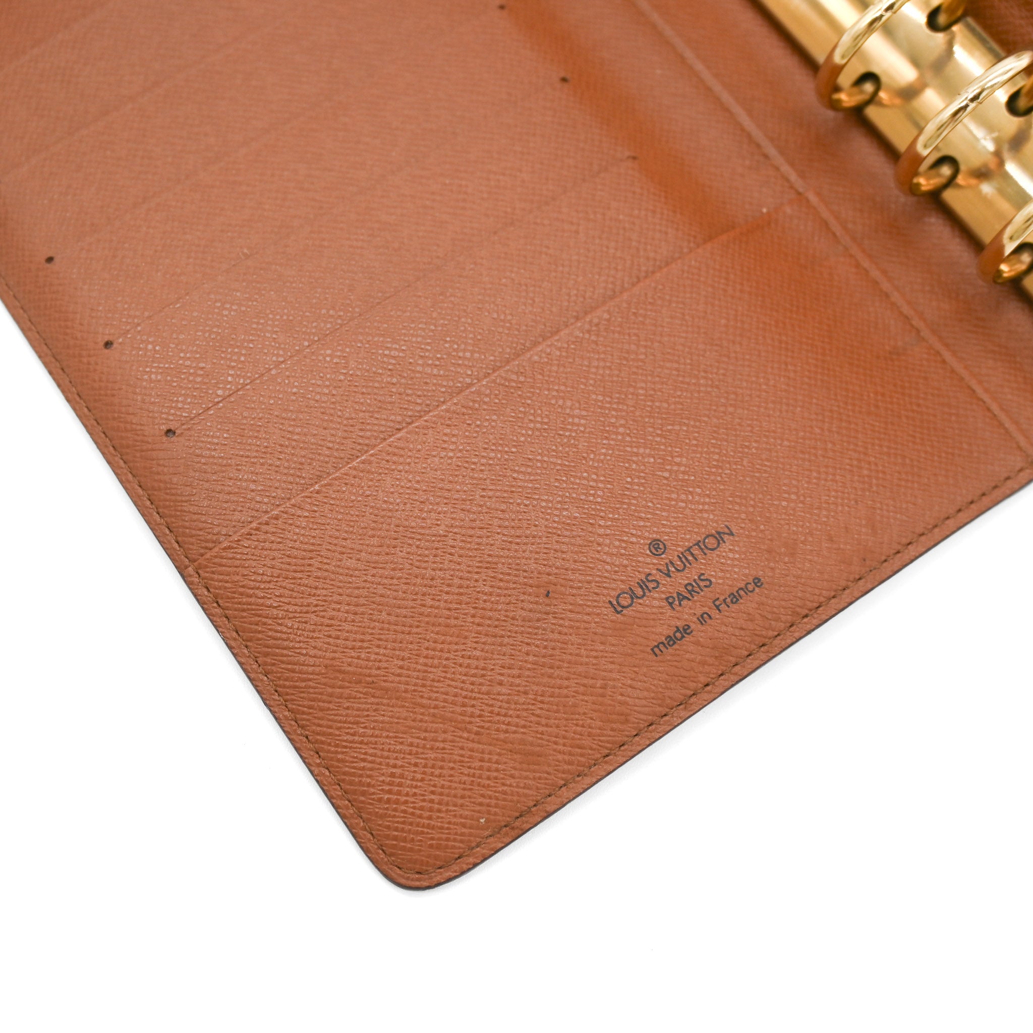 Louis Vuitton Medium Ring Agenda Cover MM - Vault 55 | Preowned Designer Handbags