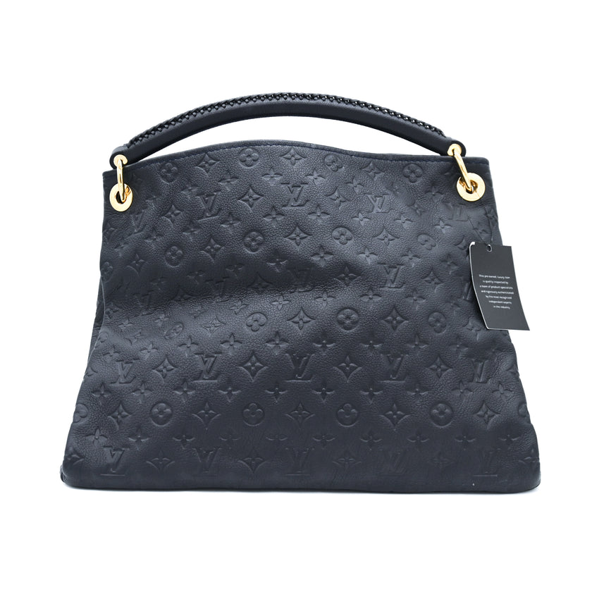 Louis Vuitton Navy Blue Empreinte Artsy Handbag