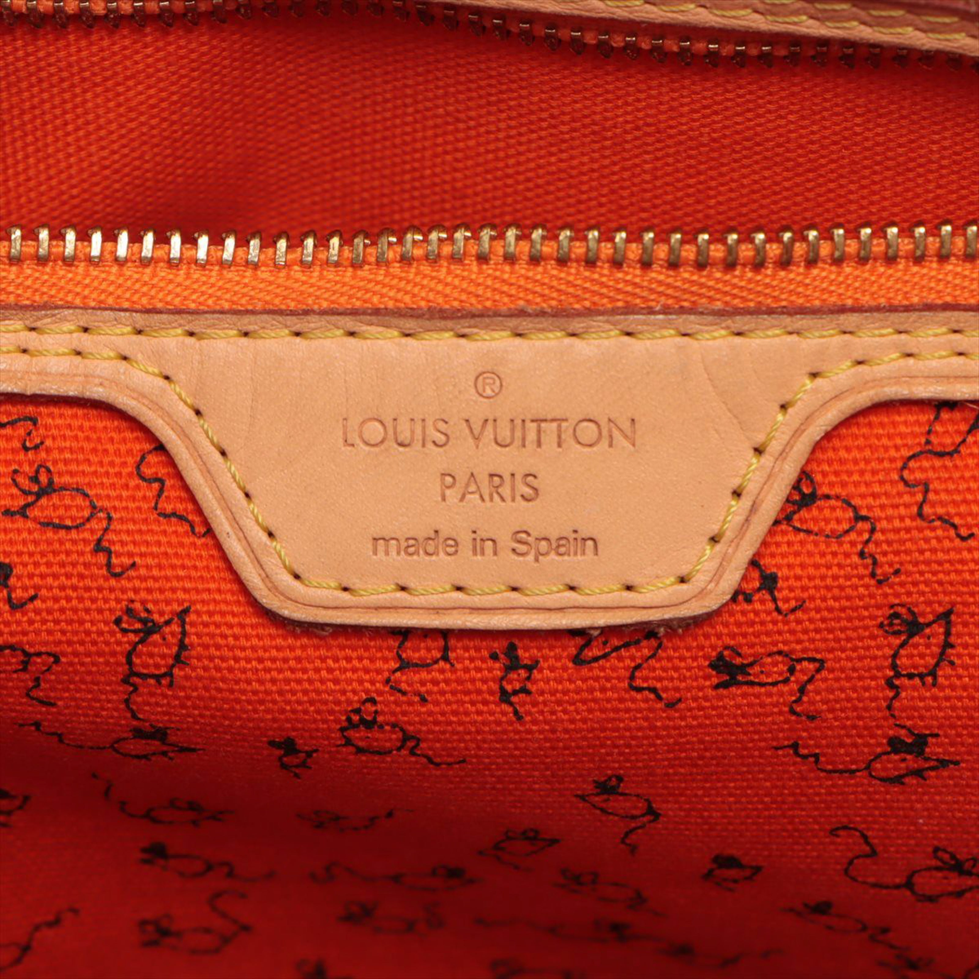Louis Vuitton Neverfull Catogram Tote