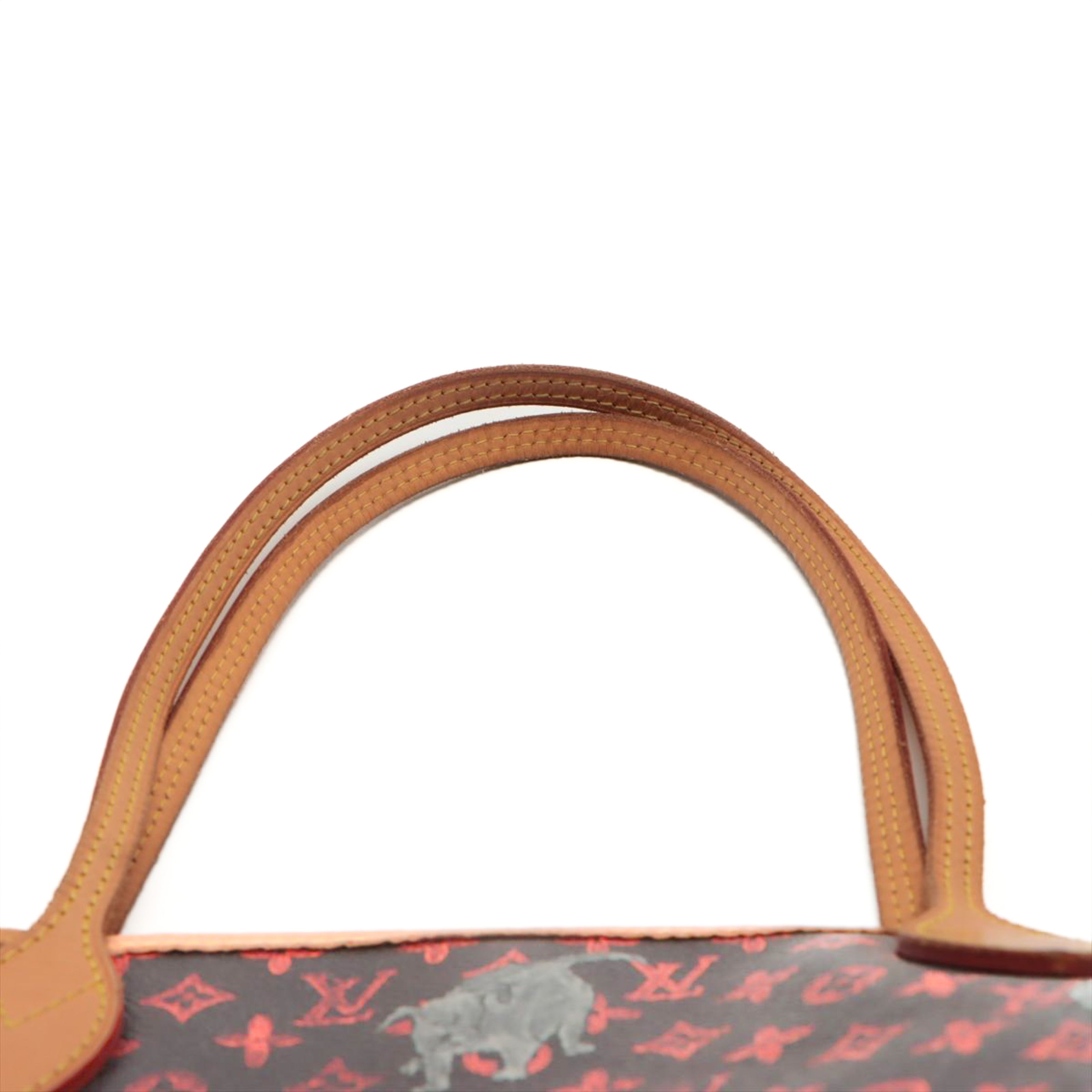 Louis Vuitton Catogram Grace Coddington Neverfull MM Tote Bag