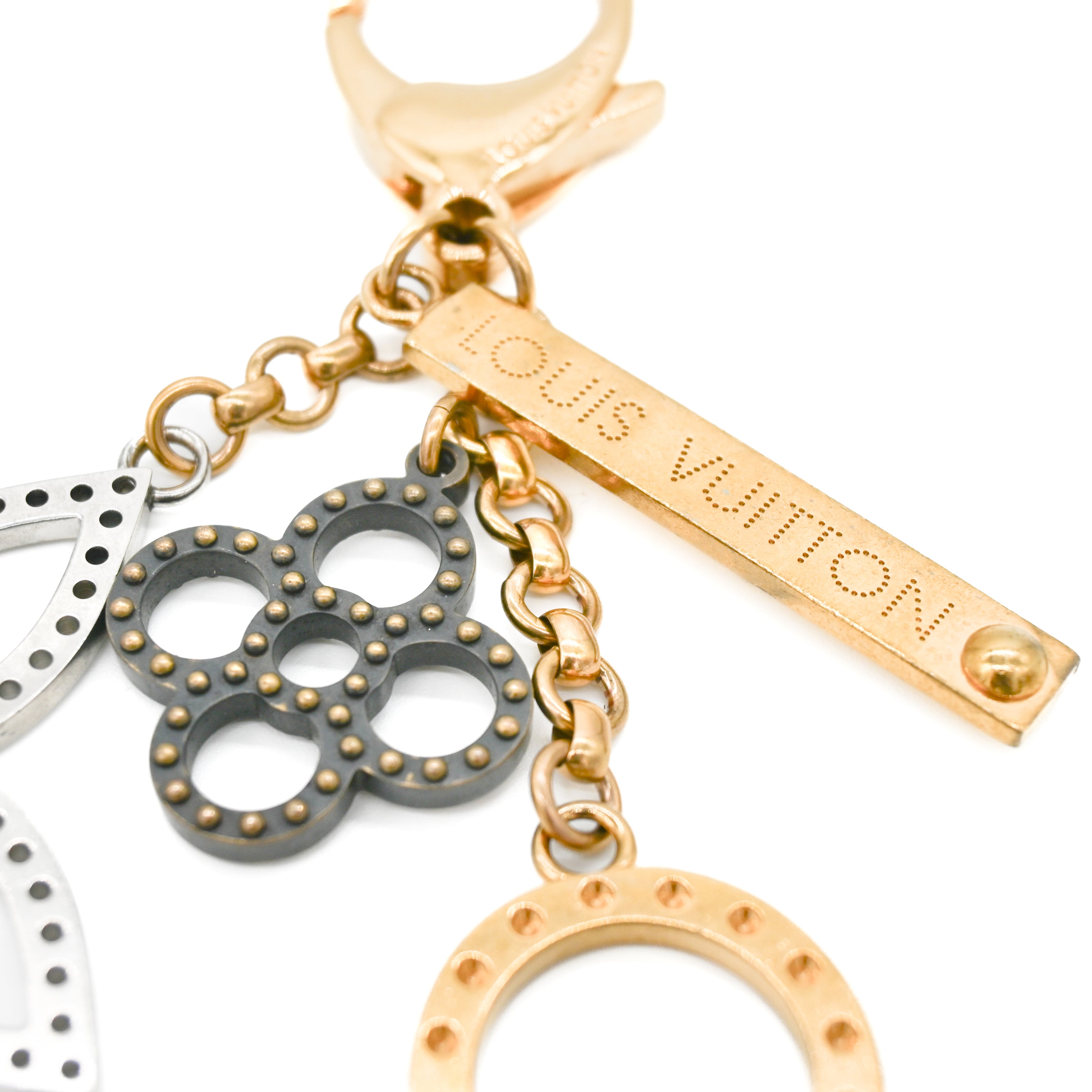 Louis Vuitton Bijou Sac Insolence Gold Tortoiseshell Monogram Keychain Bag  Charm
