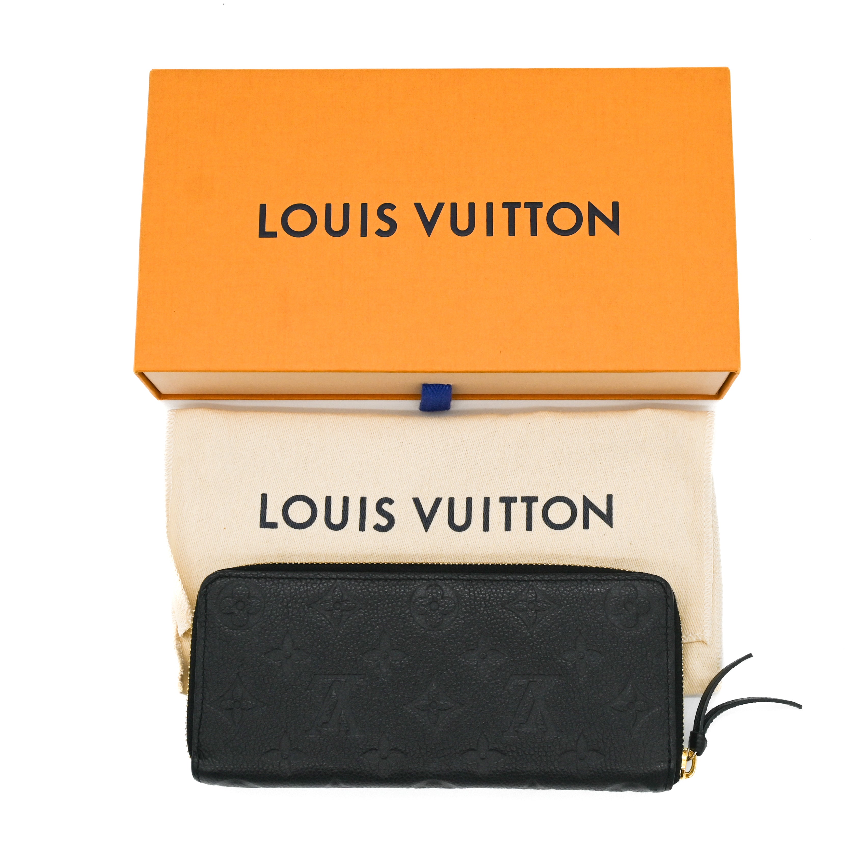 LOUIS VUITTON Louis Vuitton Monogram Empreinte Clemence Wallet - Vault 55