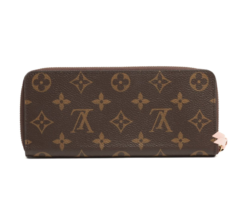 Louis Vuitton Zippy Wallet Rose Ballerine Monogram