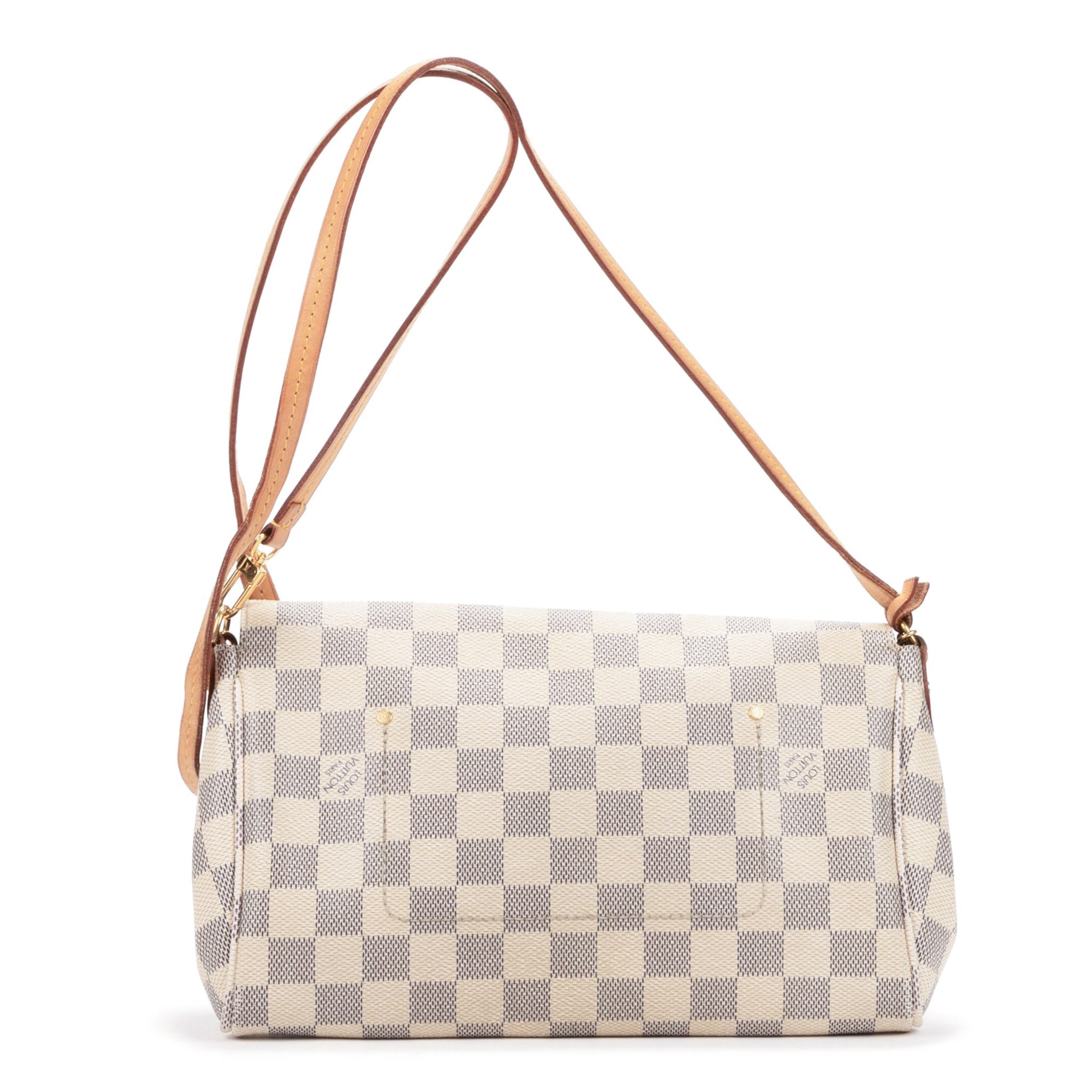 Louis Vuitton Favorite MM Damier Azur 2-Way Bag - Vault 55 | Authentic Preowned Luxury