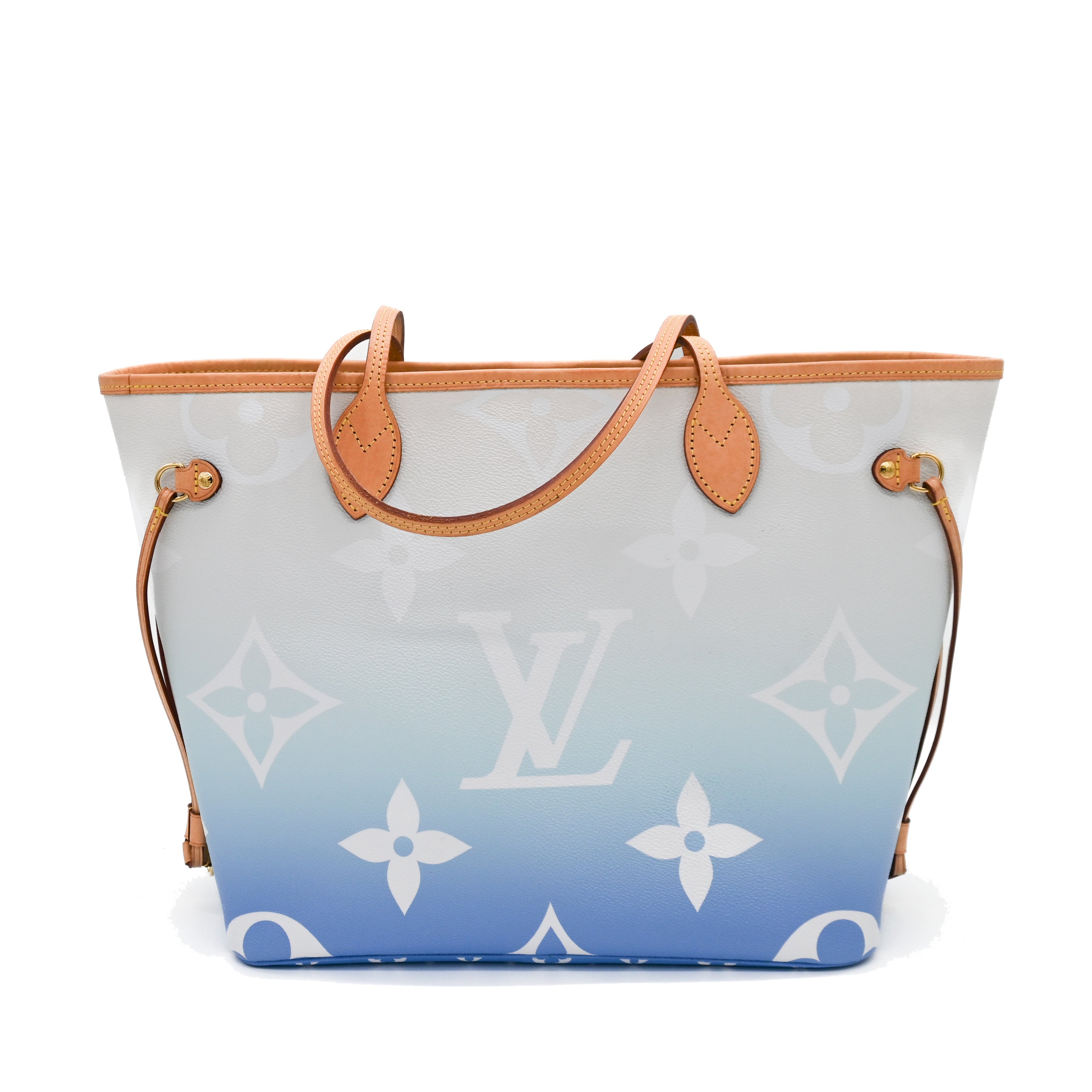Louis Vuitton Limited Edition Blue Monogram Giant Canvas By the