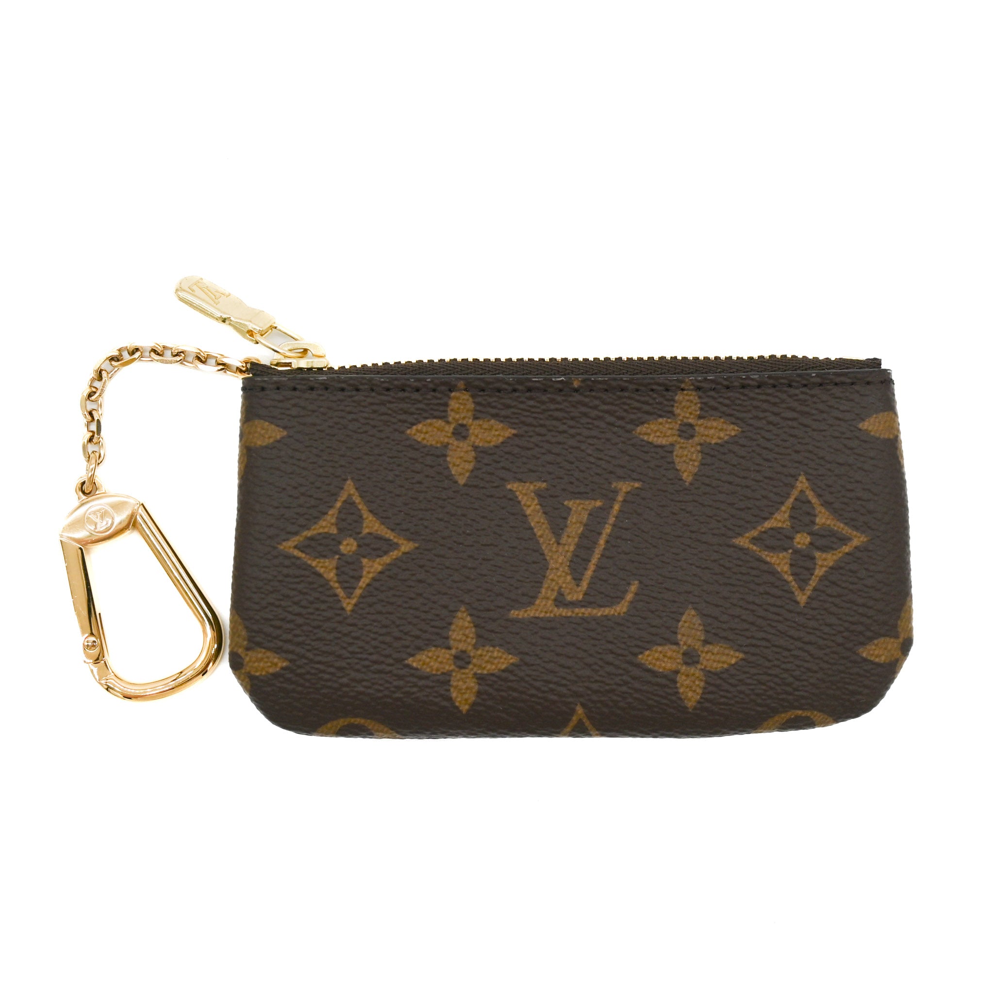 Louis Vuitton Monogram Pochette Clès Key Pouch - Vault 55 | Preowned Designer Handbags