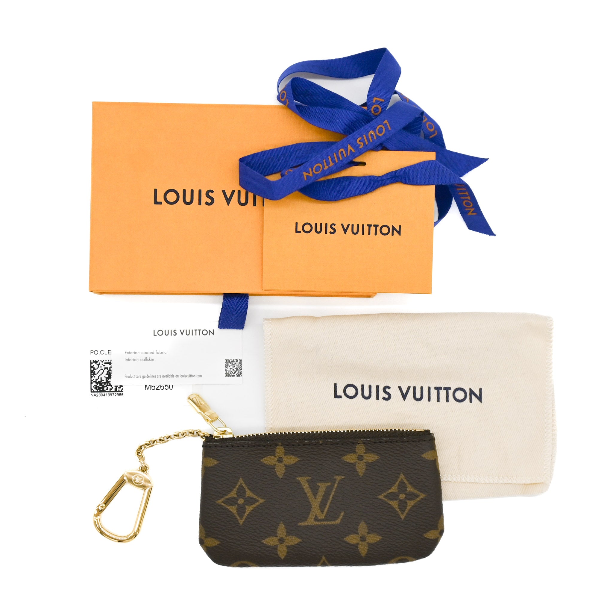 Louis Vuitton Monogram Pochette Clès Key Pouch - Vault 55 | Preowned Designer Handbags