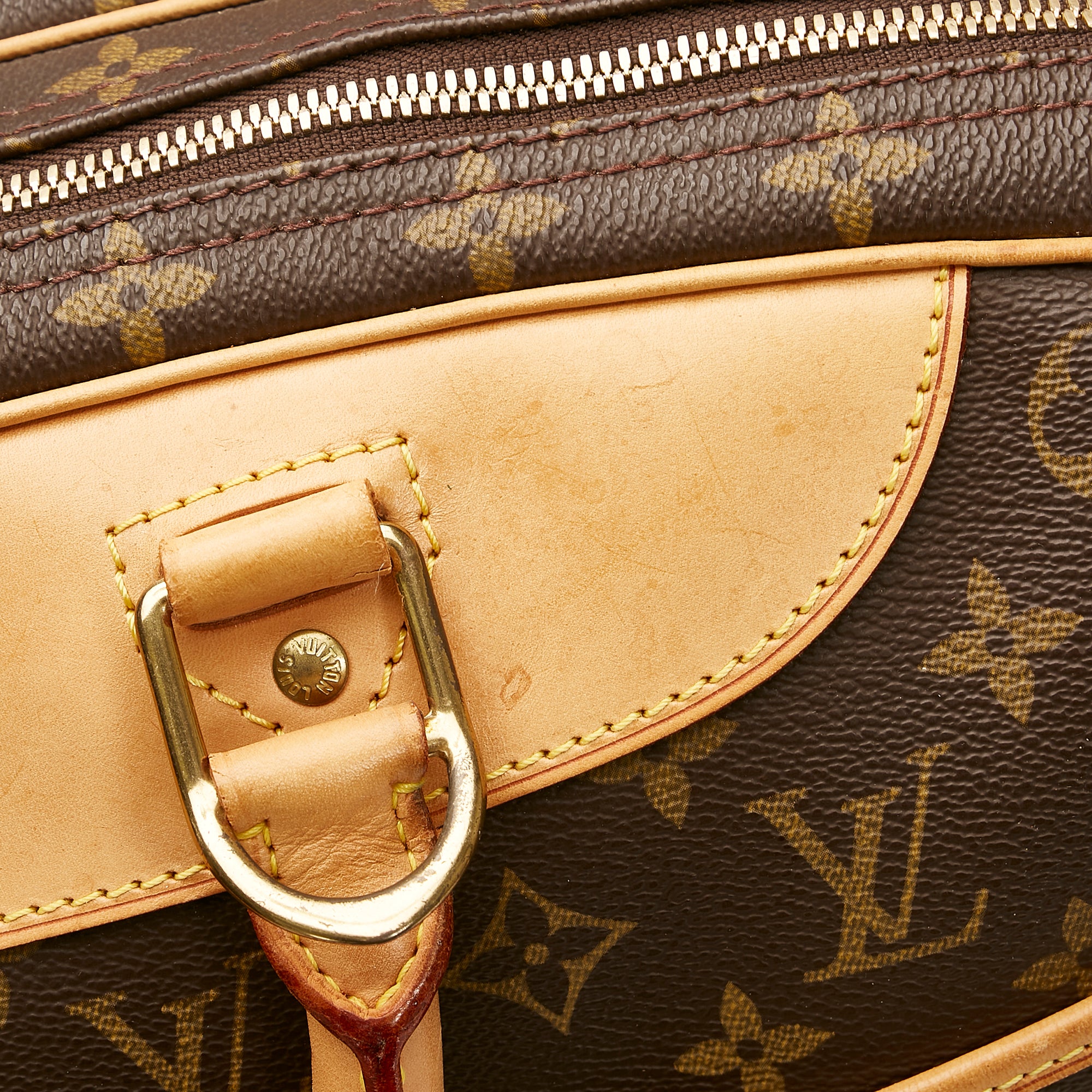 Louis Vuitton Monogram Alize 24 Heures Luggage