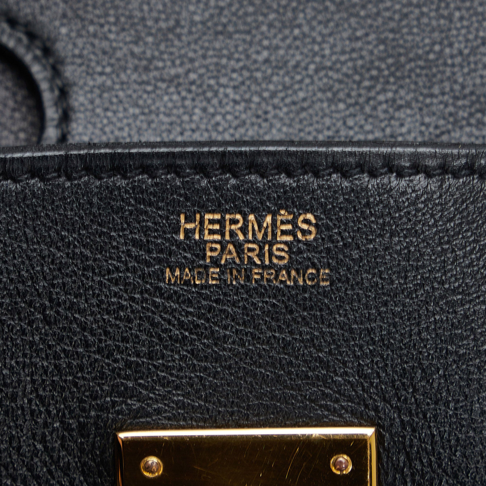 Hermès Birkin 30 Black Swift with Gold Hardware – Vault 55