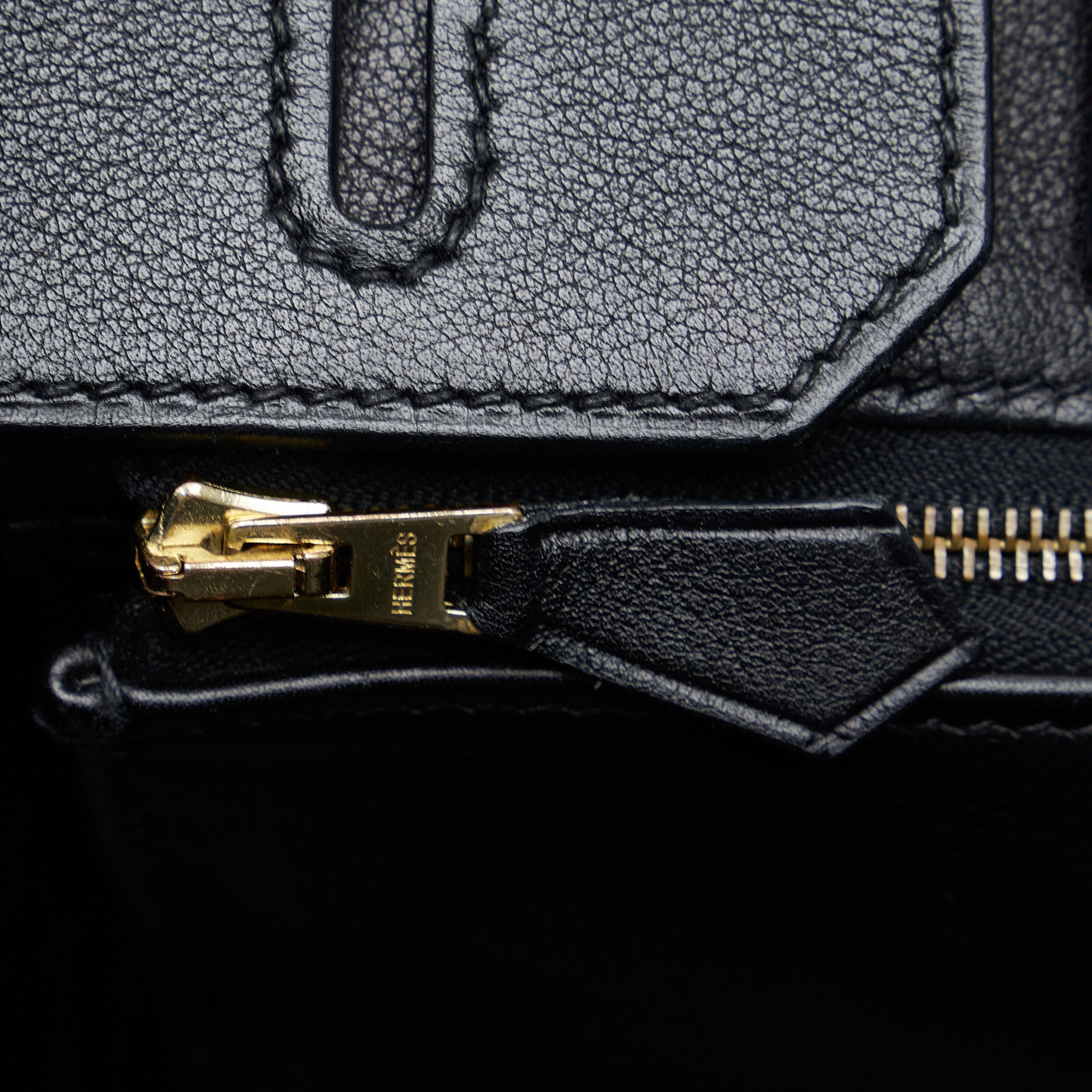 Hermès Birkin 30 Black Swift with Gold Hardware – Vault 55