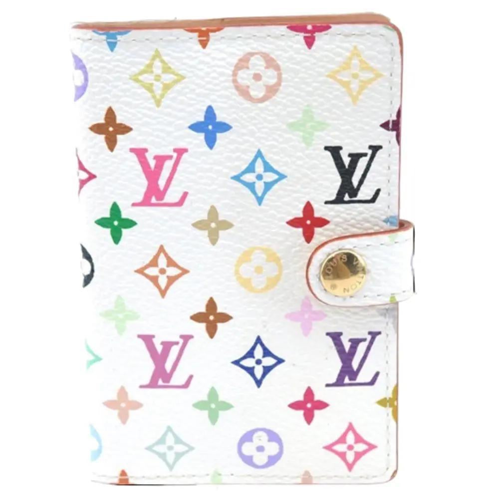 Louis Vuitton White Monogram Multicolor Carnet De Bal Card Holder - Vault 55 | Preowned Designer Handbags