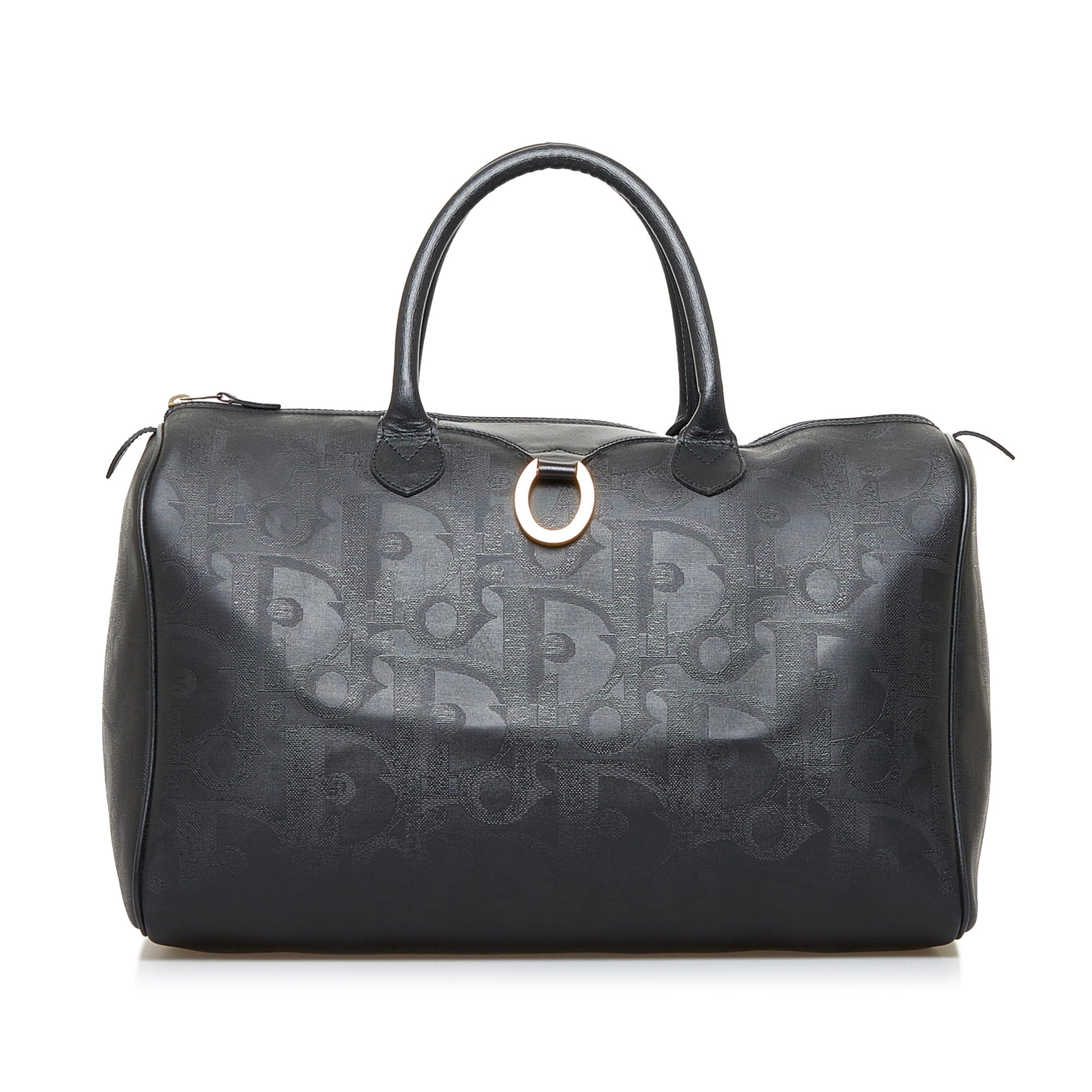 Dior, Bags, Dior Oblique Logo Duffle Bag