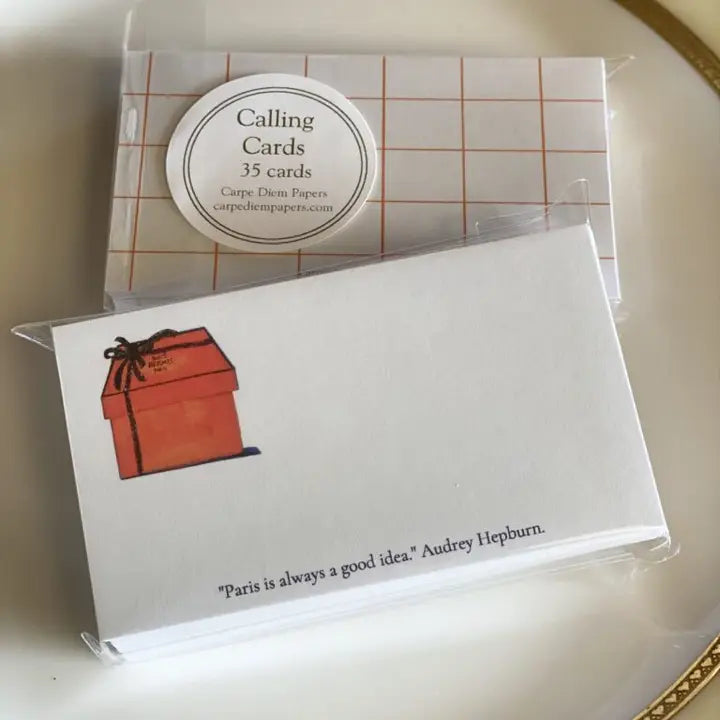 Hermes Box Calling Cards - Vault 55 | Preowned Designer Handbags