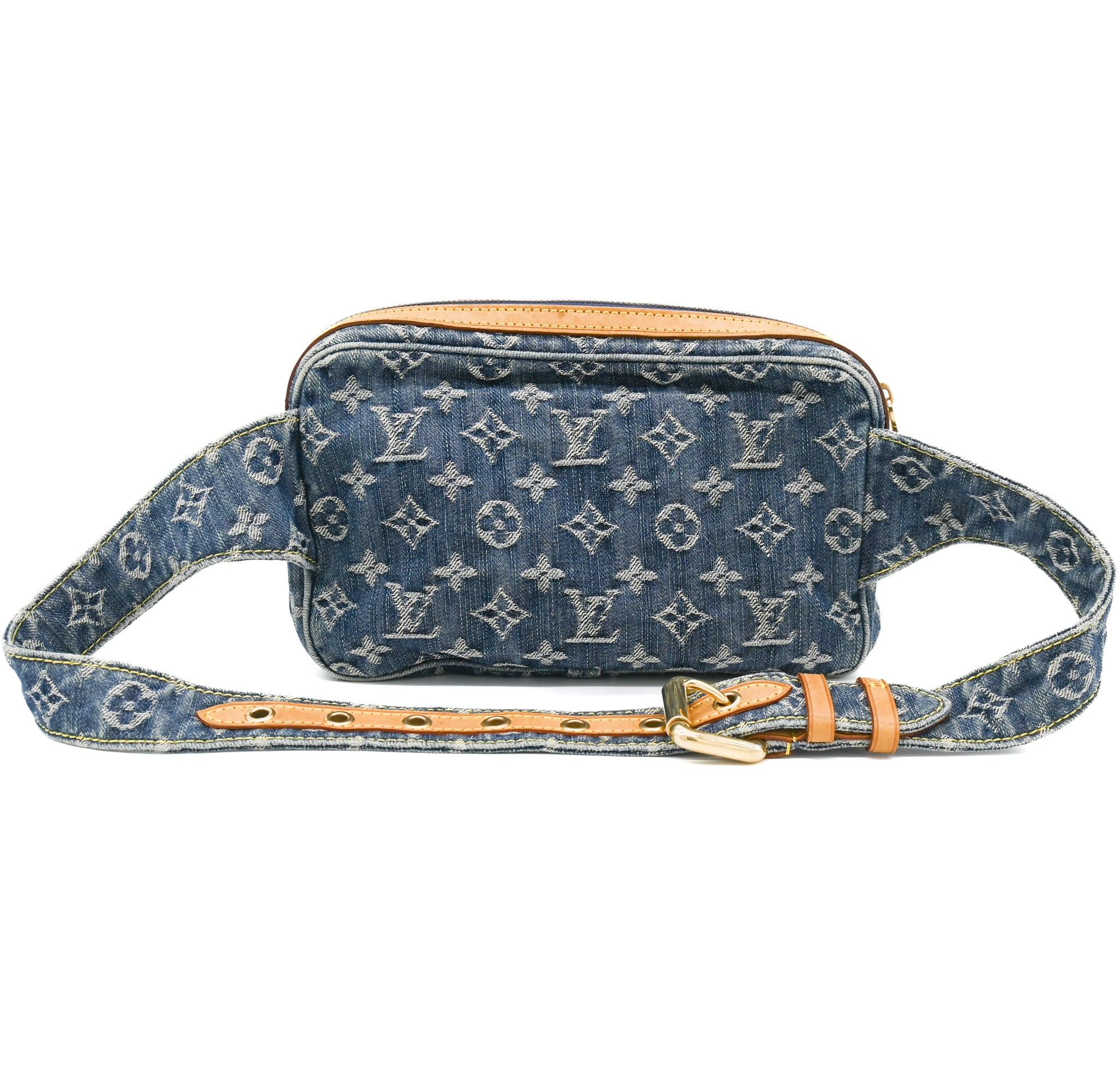 Louis Vuitton Classic Denim Monogram Bumbag - Vault 55 | Preowned Designer Handbags