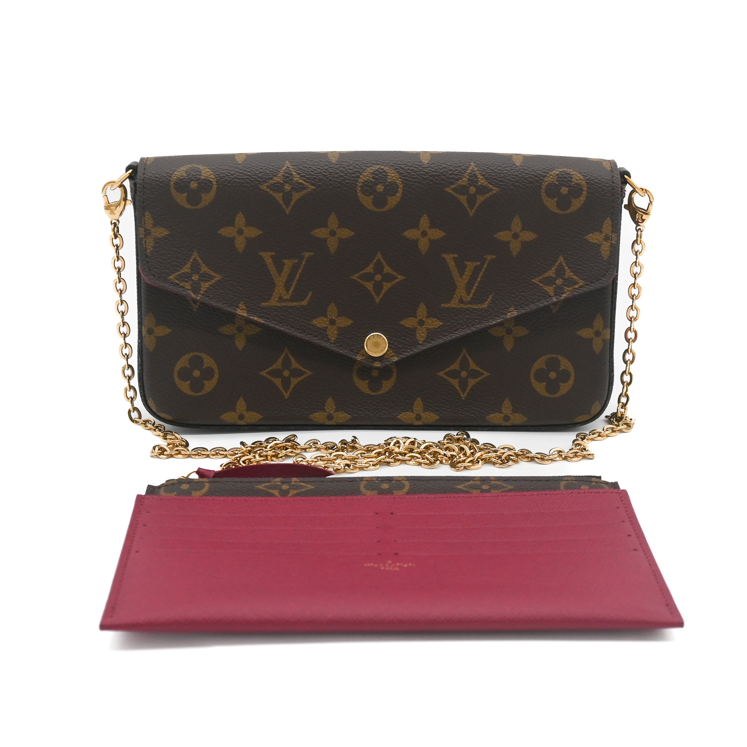 Louis Vuitton Fèlicie Pochette Monogram Crossbody