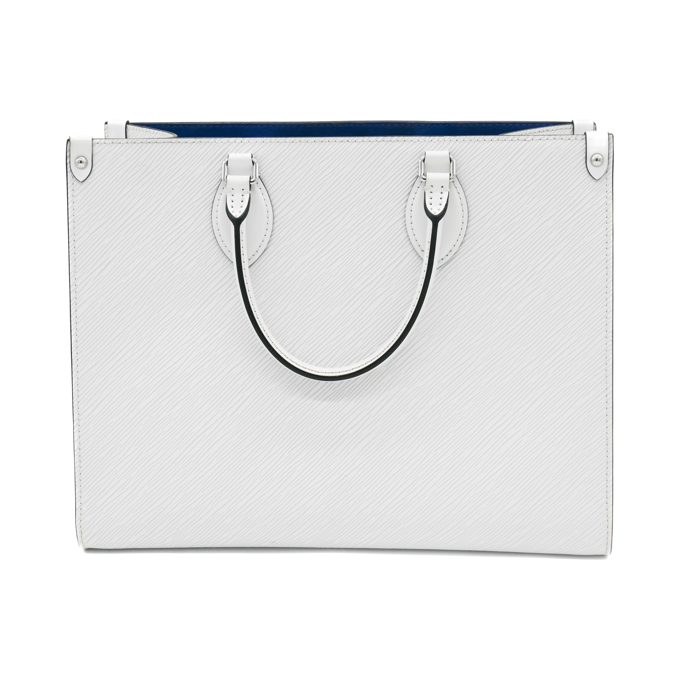 Louis Vuitton Blanc White Epi Onthego MM Tote