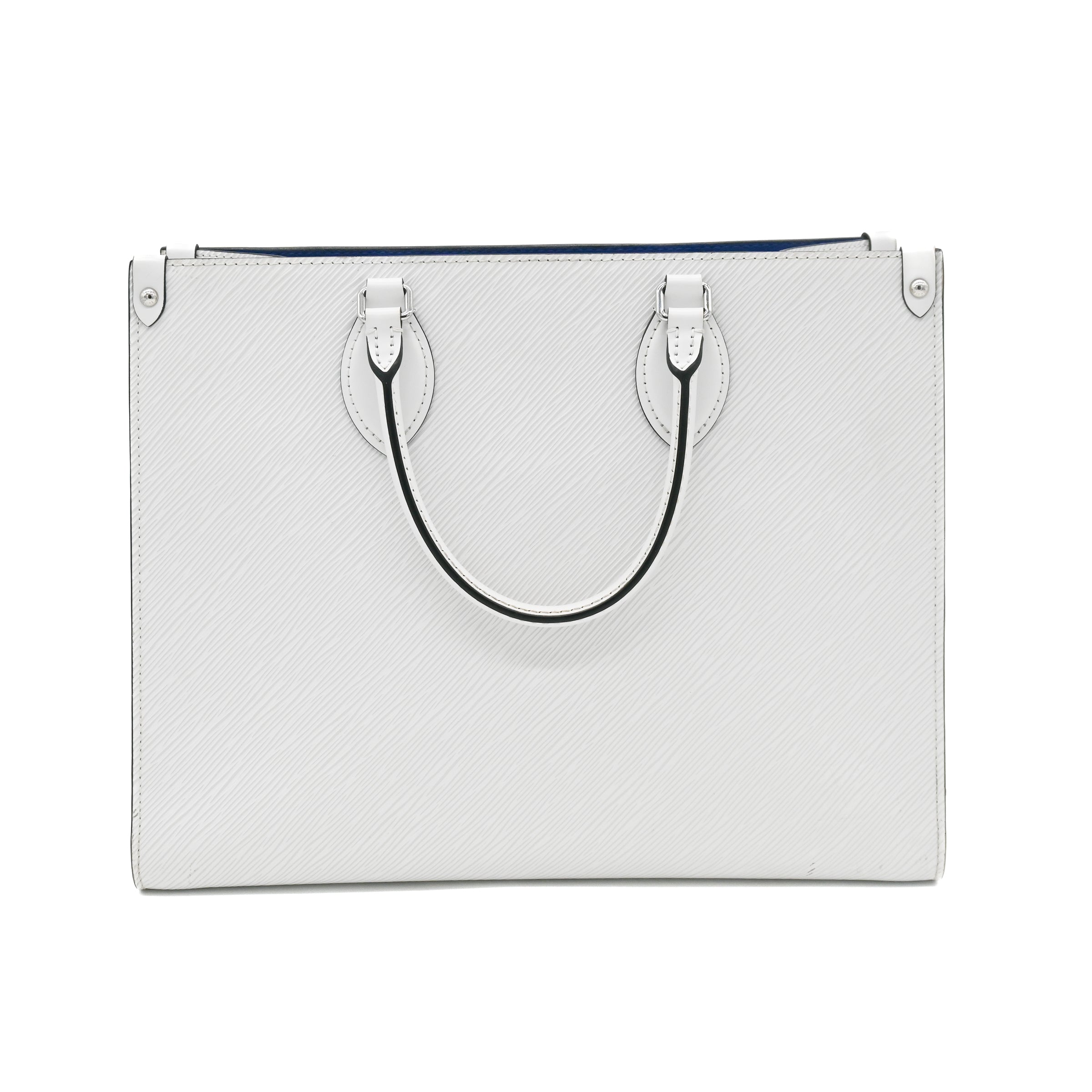 Louis Vuitton Blanc White Epi Onthego MM Tote