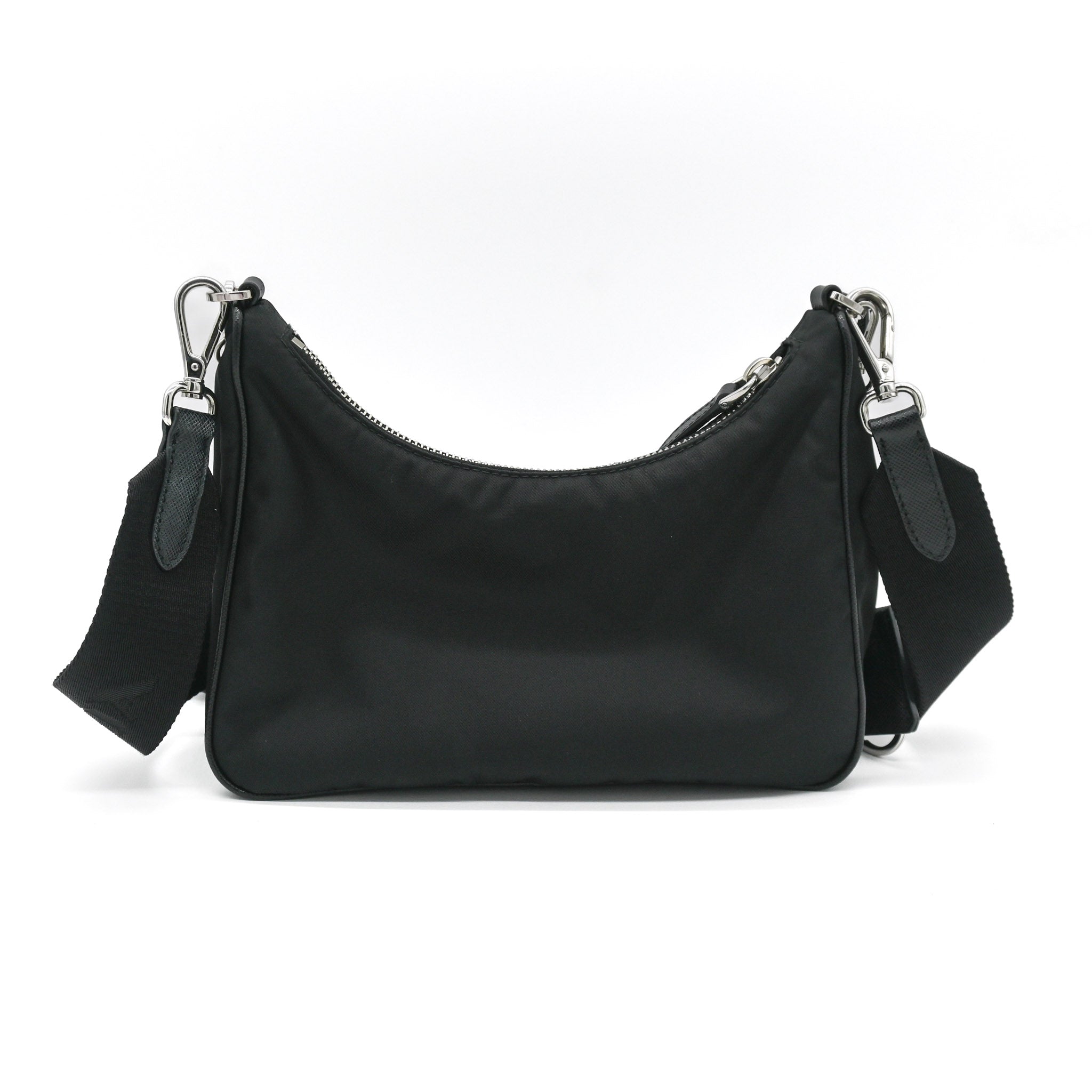 Prada Tessuto Re-Edition Crossbody Black