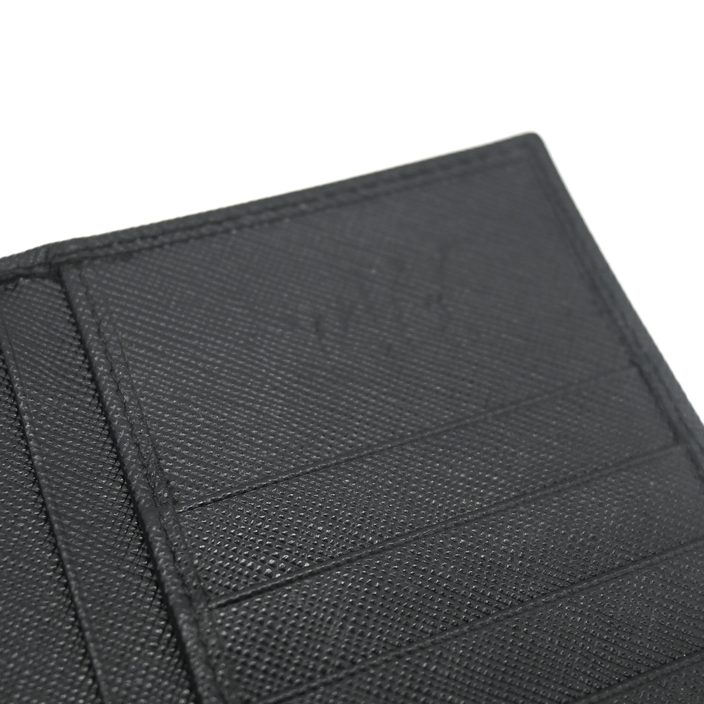 Prada Black Saffiano Leather Long Wallet