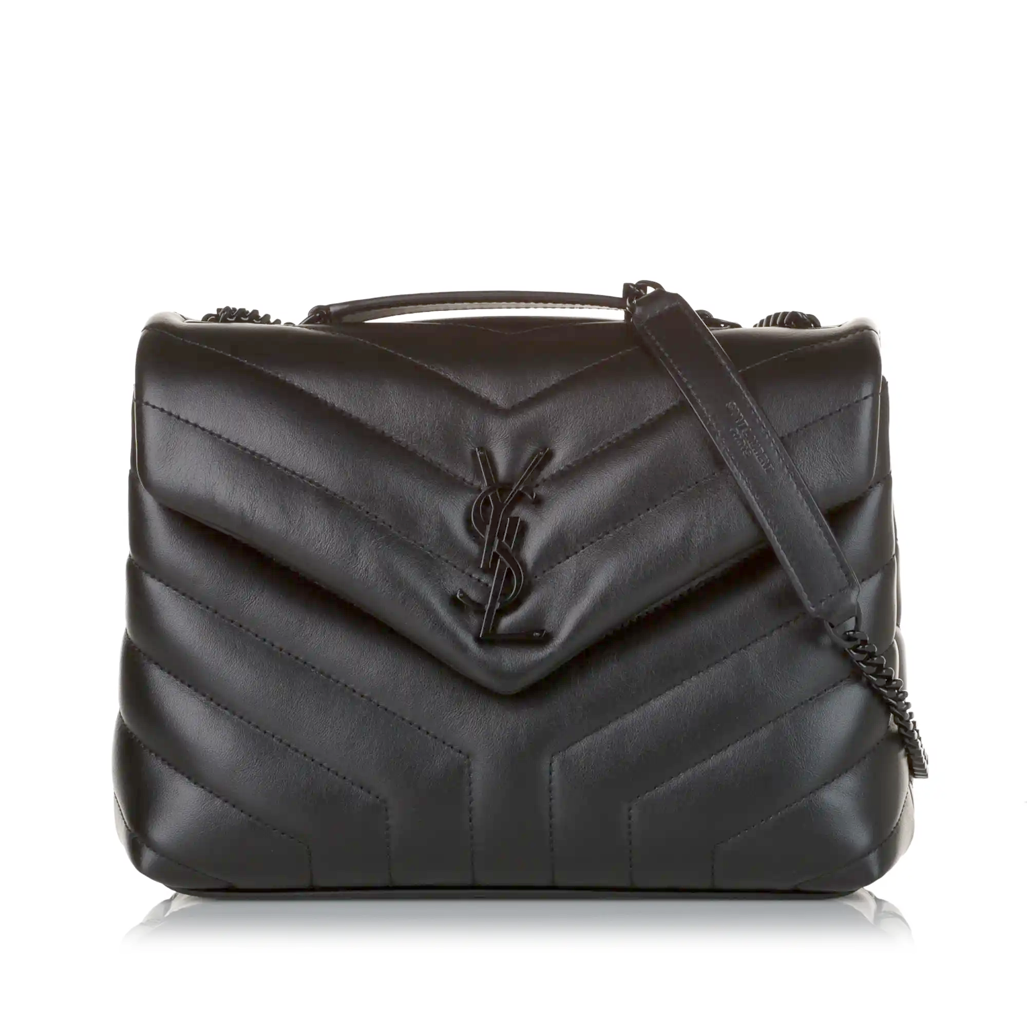 SAINT LAURENT Saint Laurent Medium LouLou Matelassé Leather Shoulder Bag - Vault 55