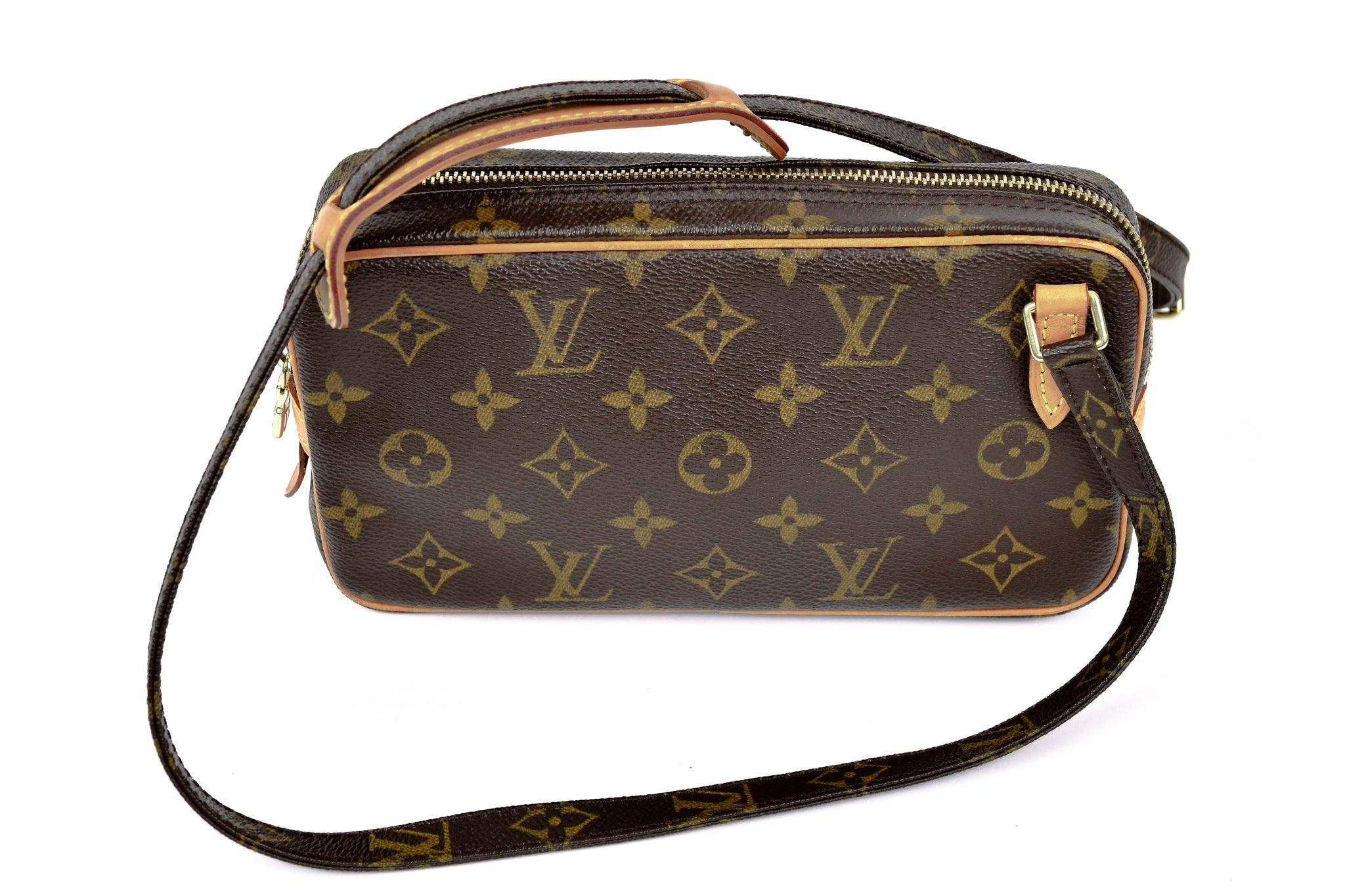 Authentic Louis Vuitton Marly pochette LV bandouliere sling cross