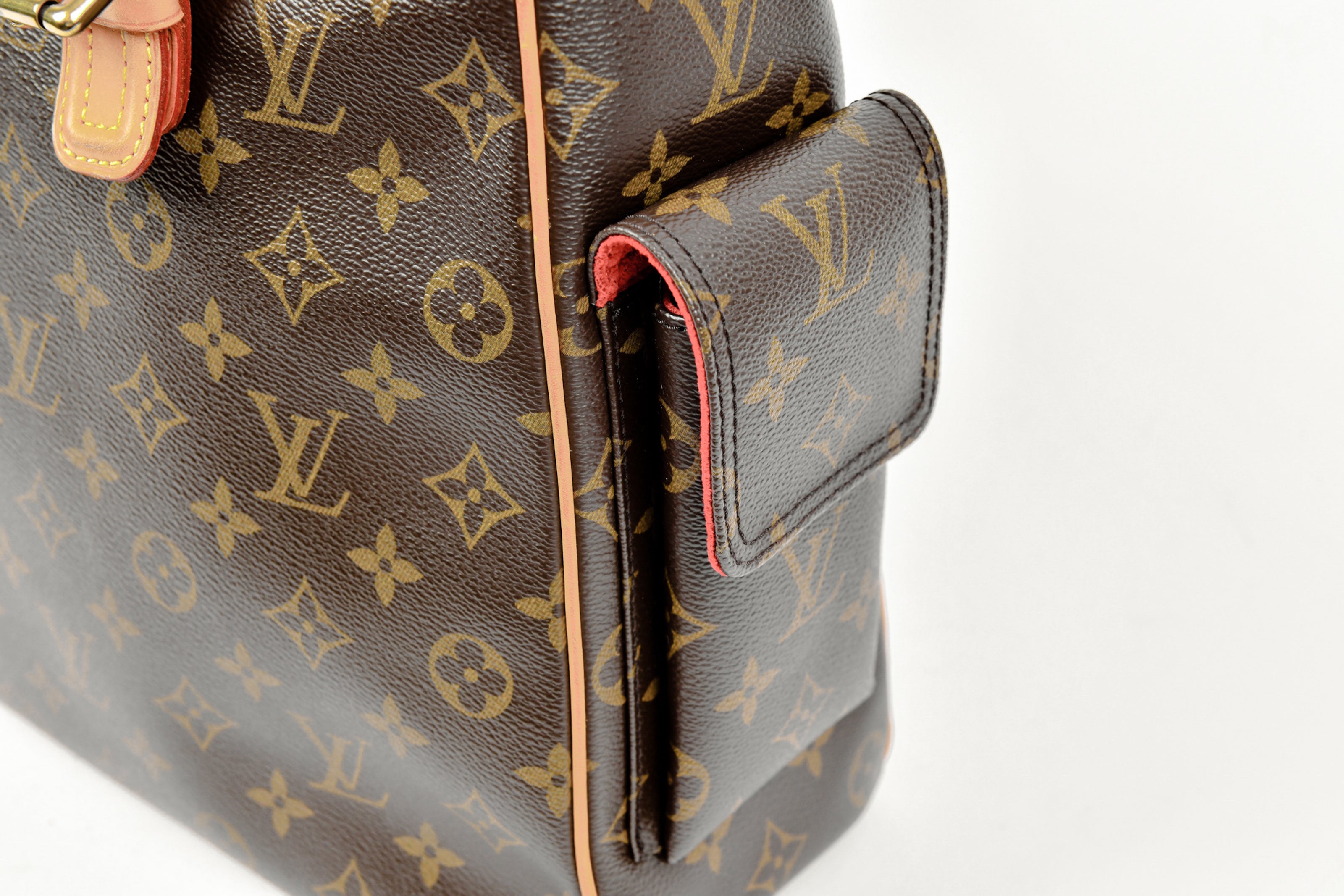 Louis Vuitton Monogram Zippy Wallet, Canvas Pocket Bag