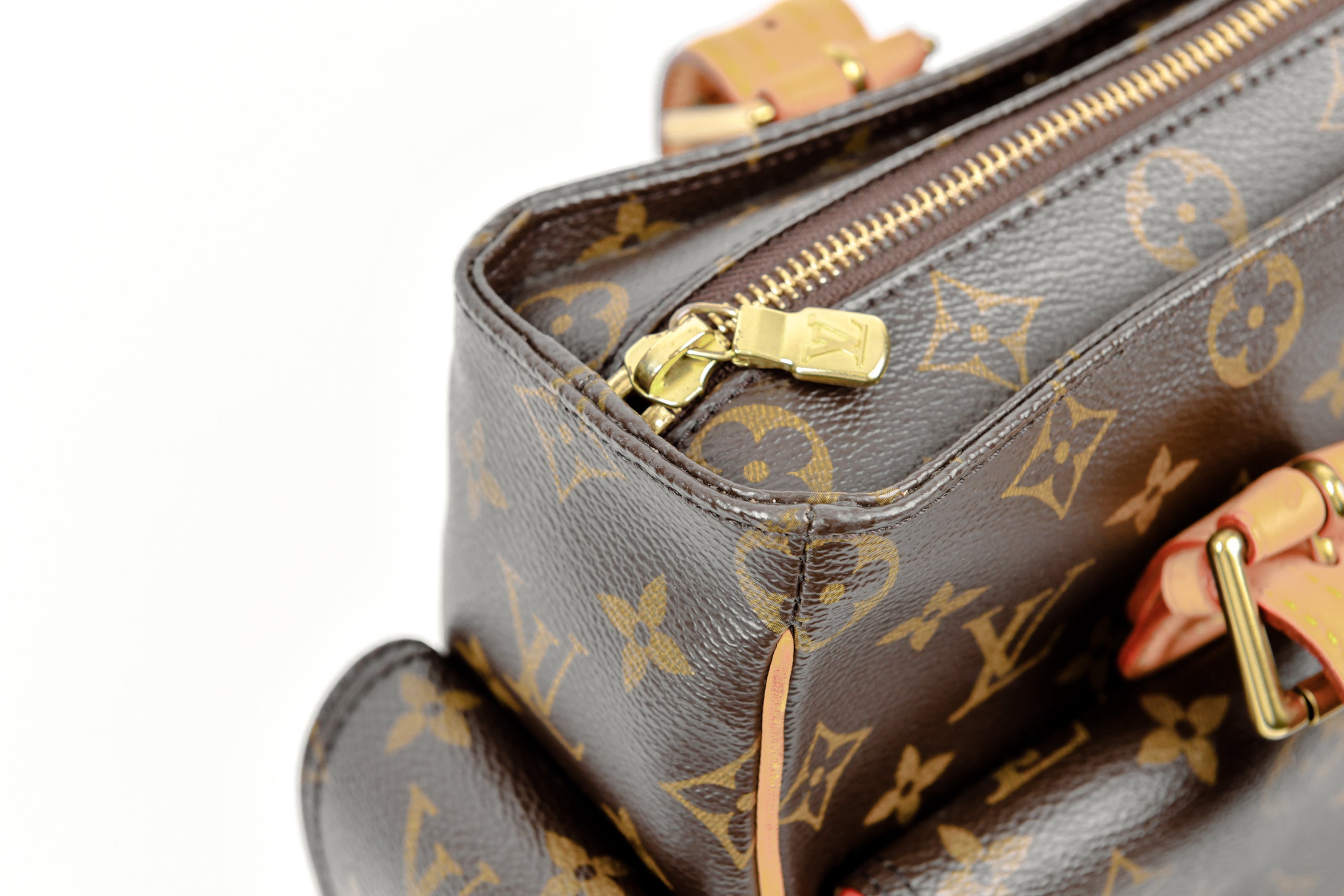 Louis Vuitton Monogram Zippy Wallet, Canvas Pocket Bag