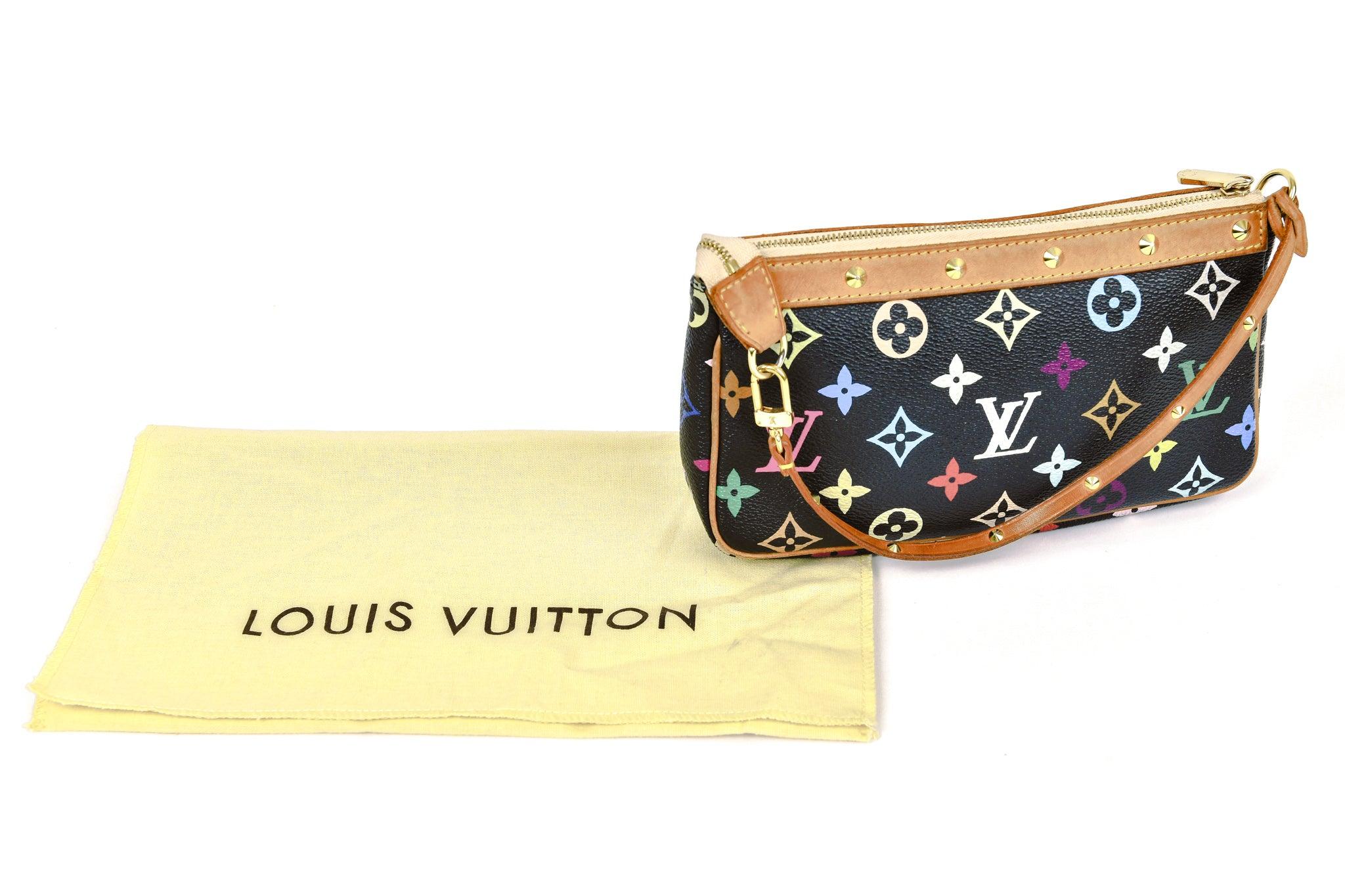Louis Vuitton X Takashi Murakami Monogram Multicolor Pochette - shop 