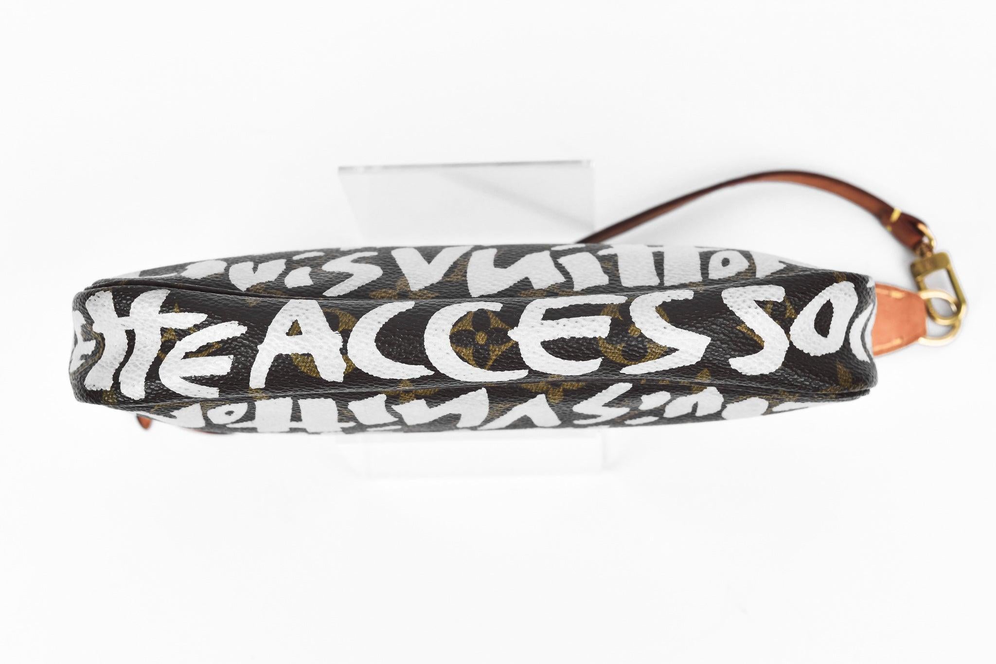 Louis Vuitton (Rare) Stephen Sprouse Graffiti Headband Wristband