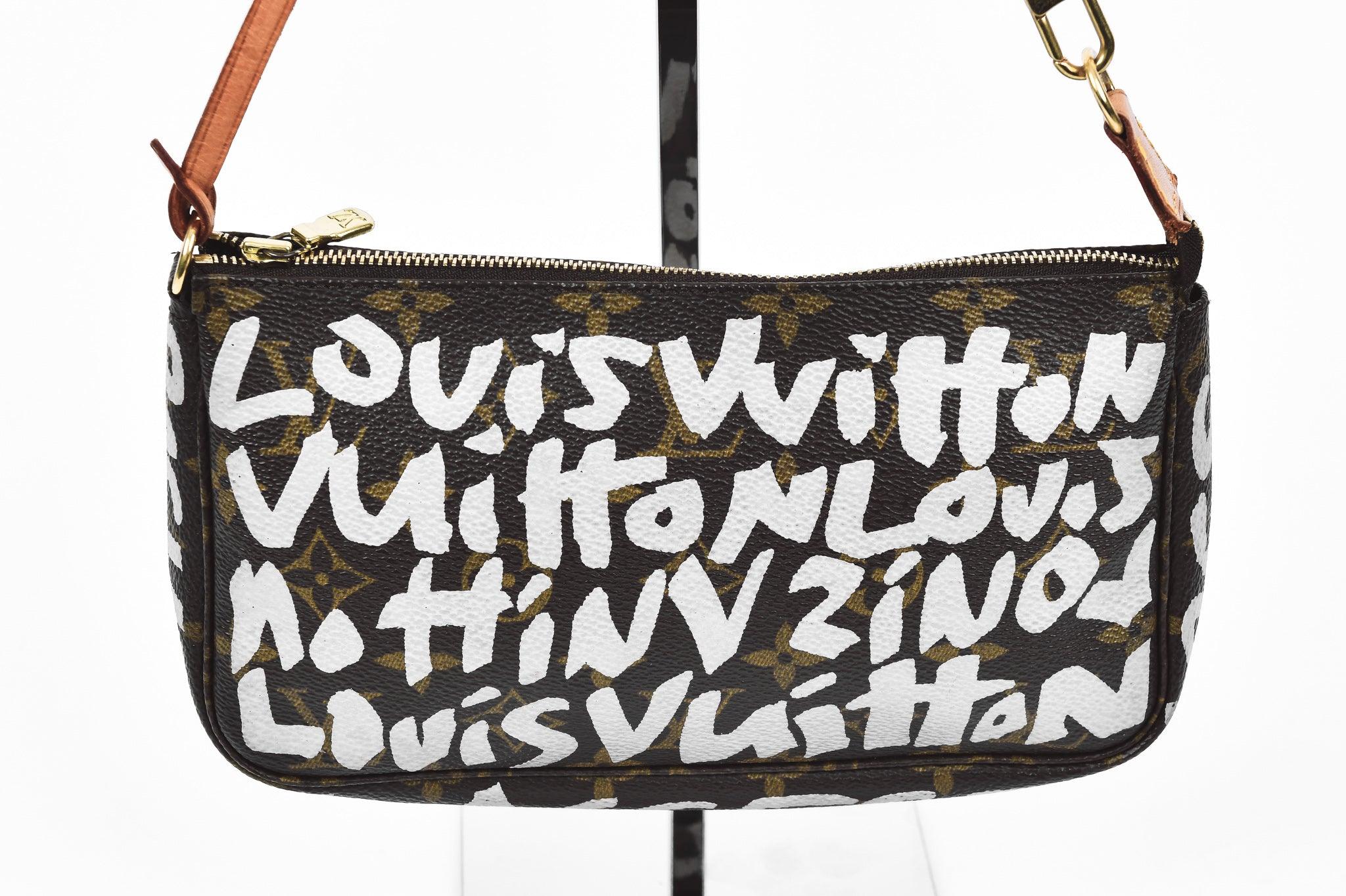 Louis Vuitton x Stephen Sprouse Limited Edition Graffiti Pochette Bag –  Vault 55