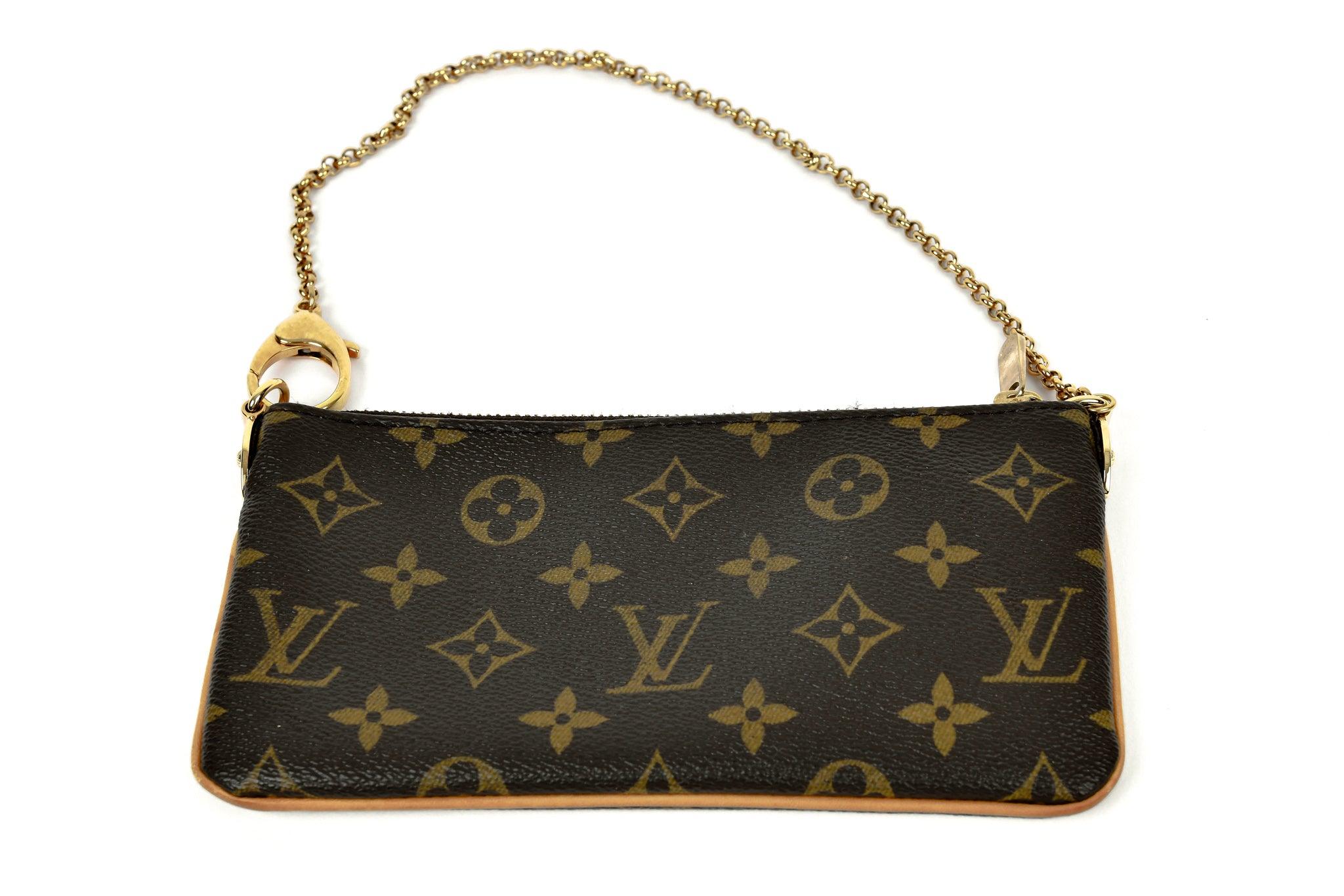 Louis Vuitton Louis Vuitton Milla MM Monogram Canvas Chain Strap