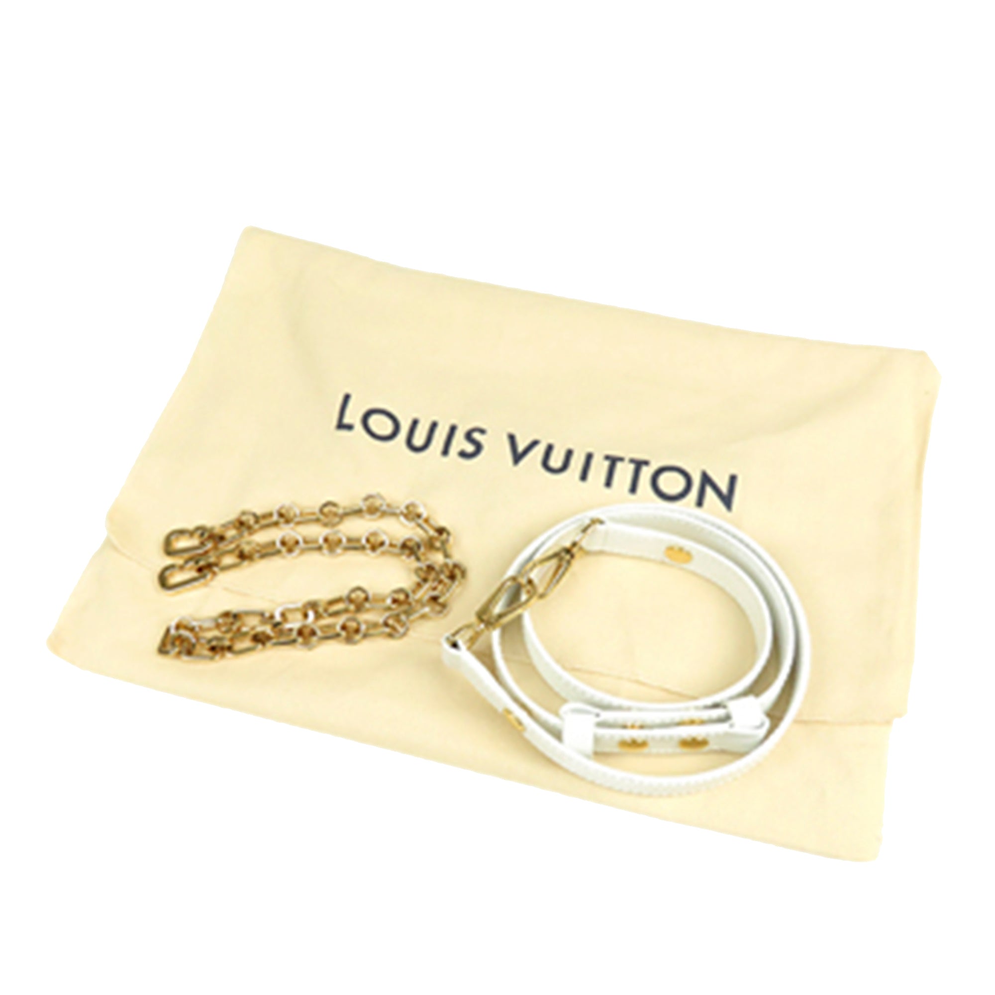 Louis Vuitton Monogram Dauphine East West Satchel White – Vault 55