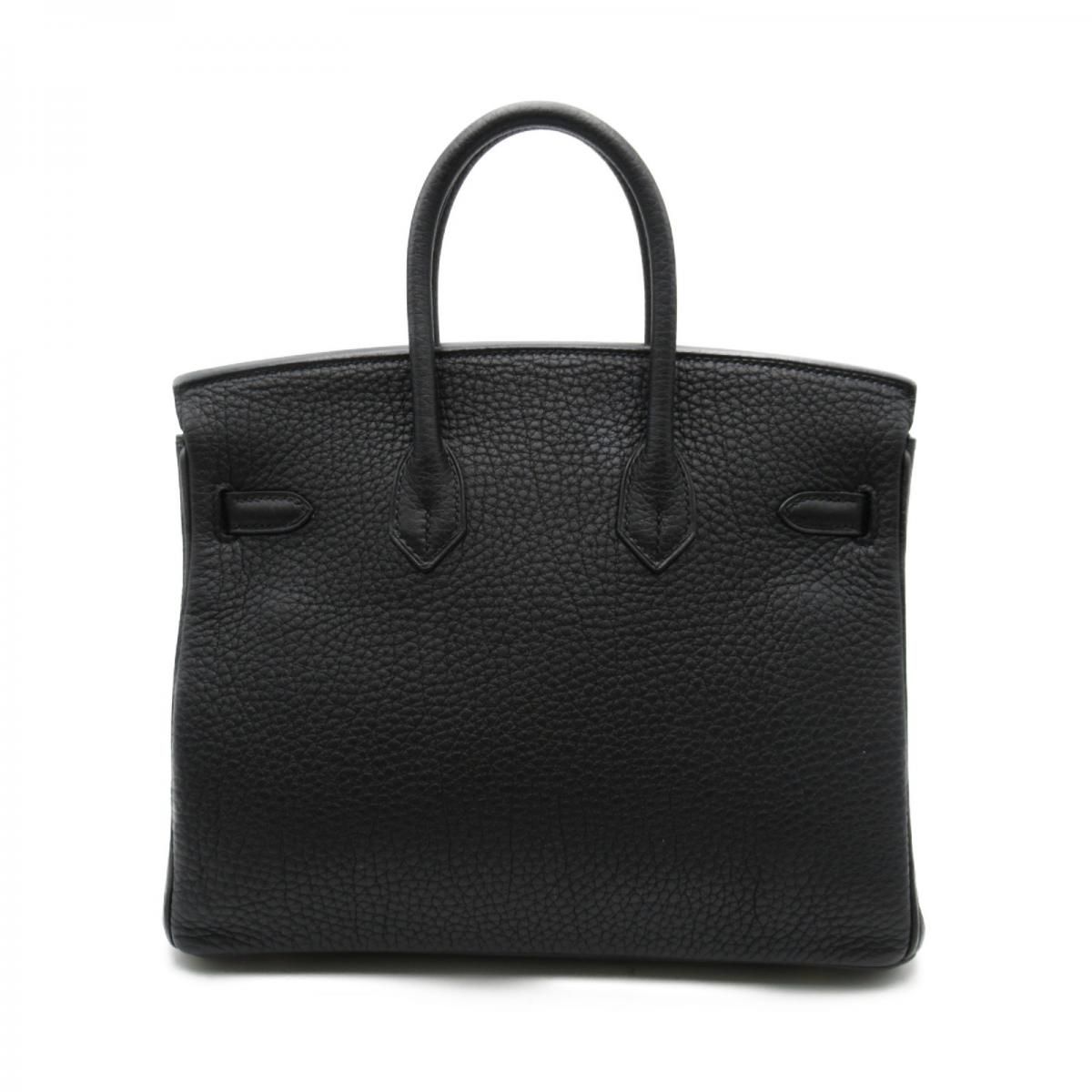 Hermes Hermès Birkin 25 Togo Leather Noir Black - Vault 55